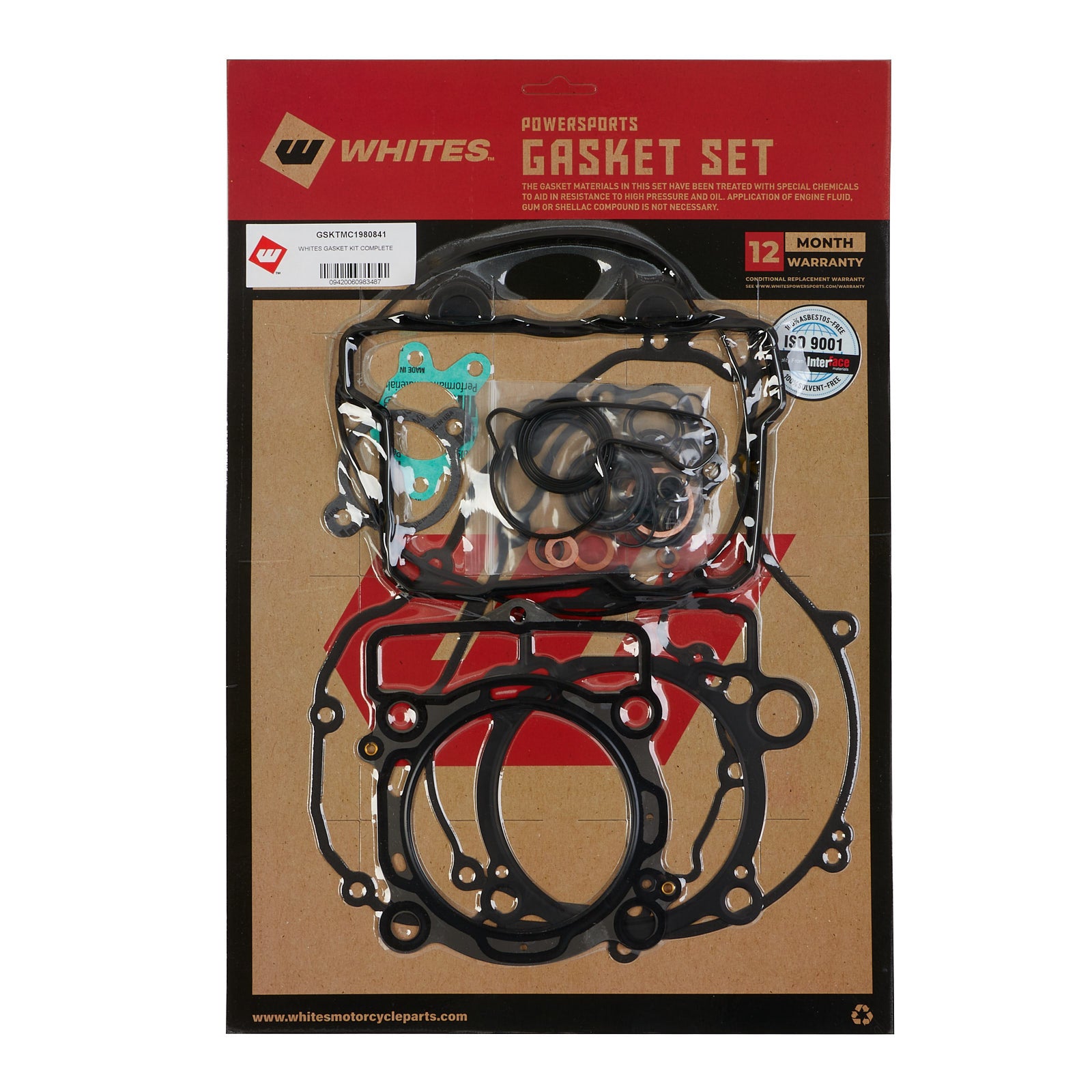 New WHITES Gasket Kit Complete #GSKTMC1980841 | Australian Moto Spares