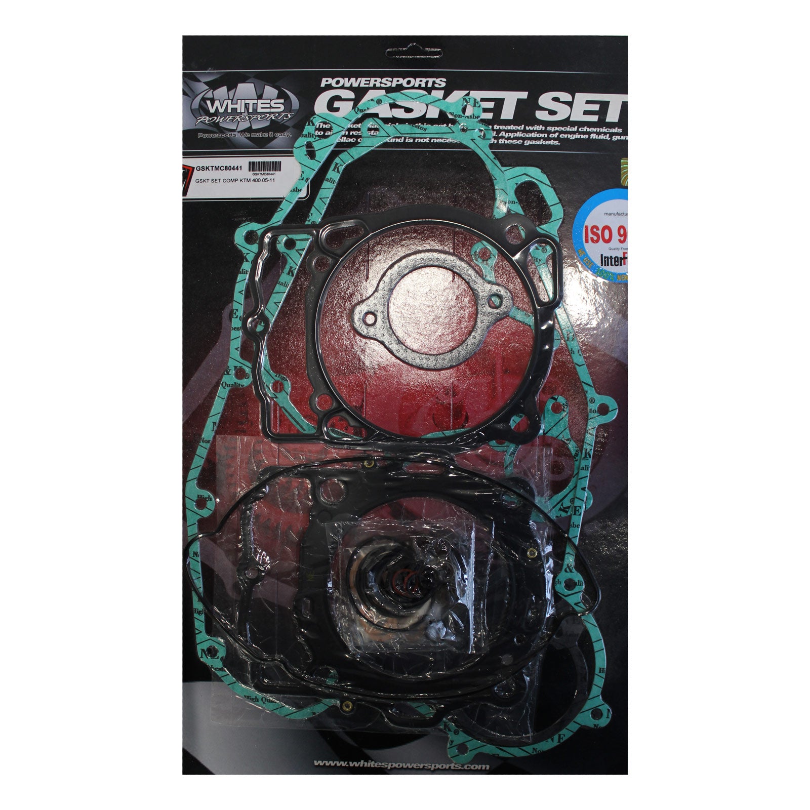 New WHITES Complete Gasket Set For KTM 400 2005-2011 #GSKTMC80441 | Australian Moto Spares