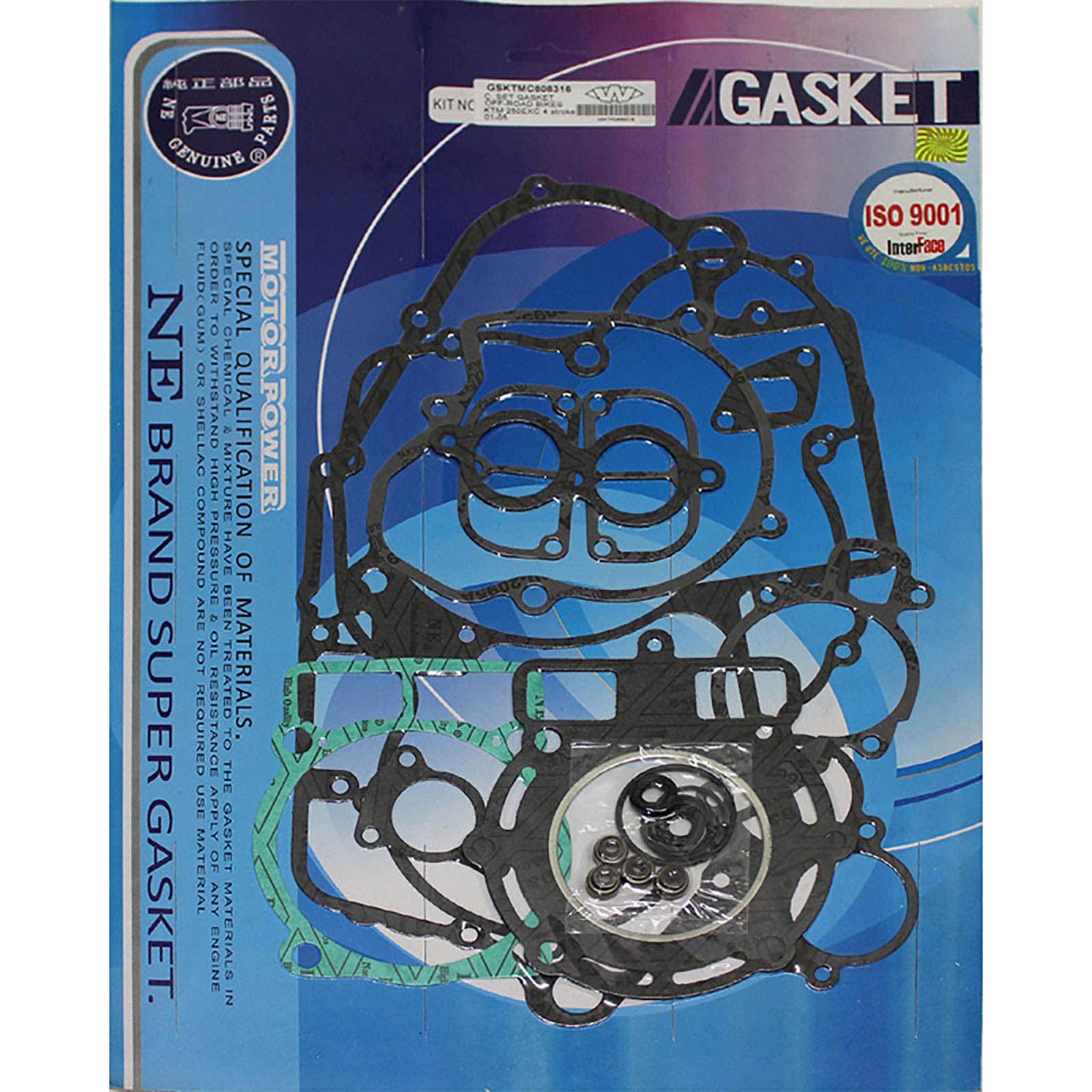 New WHITES Engine Complete Gasket Set For KTM 250EXC 4T 2001-2005 #GSKTMC808316