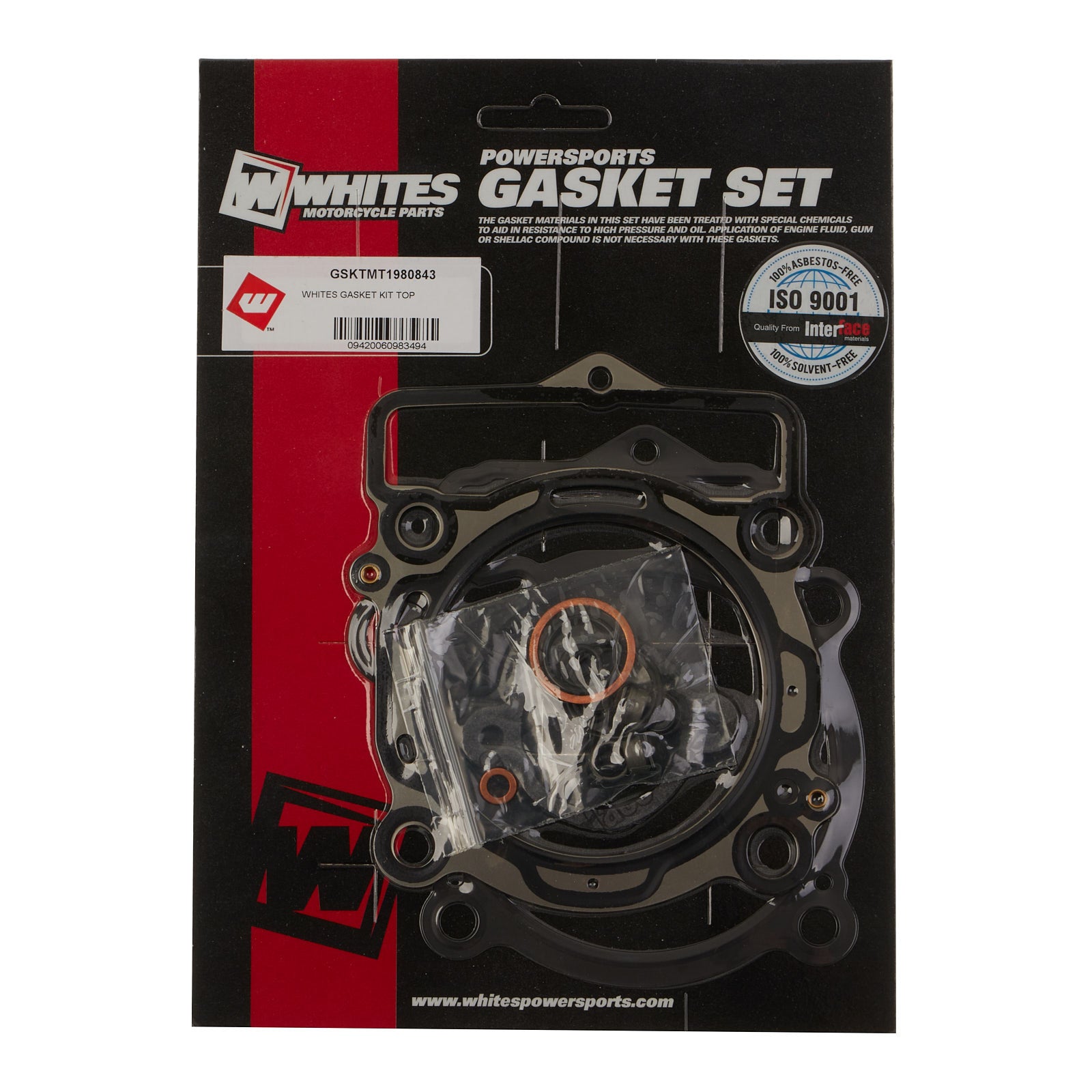 New WHITES Top End Gasket Kit #GSKTMT1980843 | Australian Moto Spares