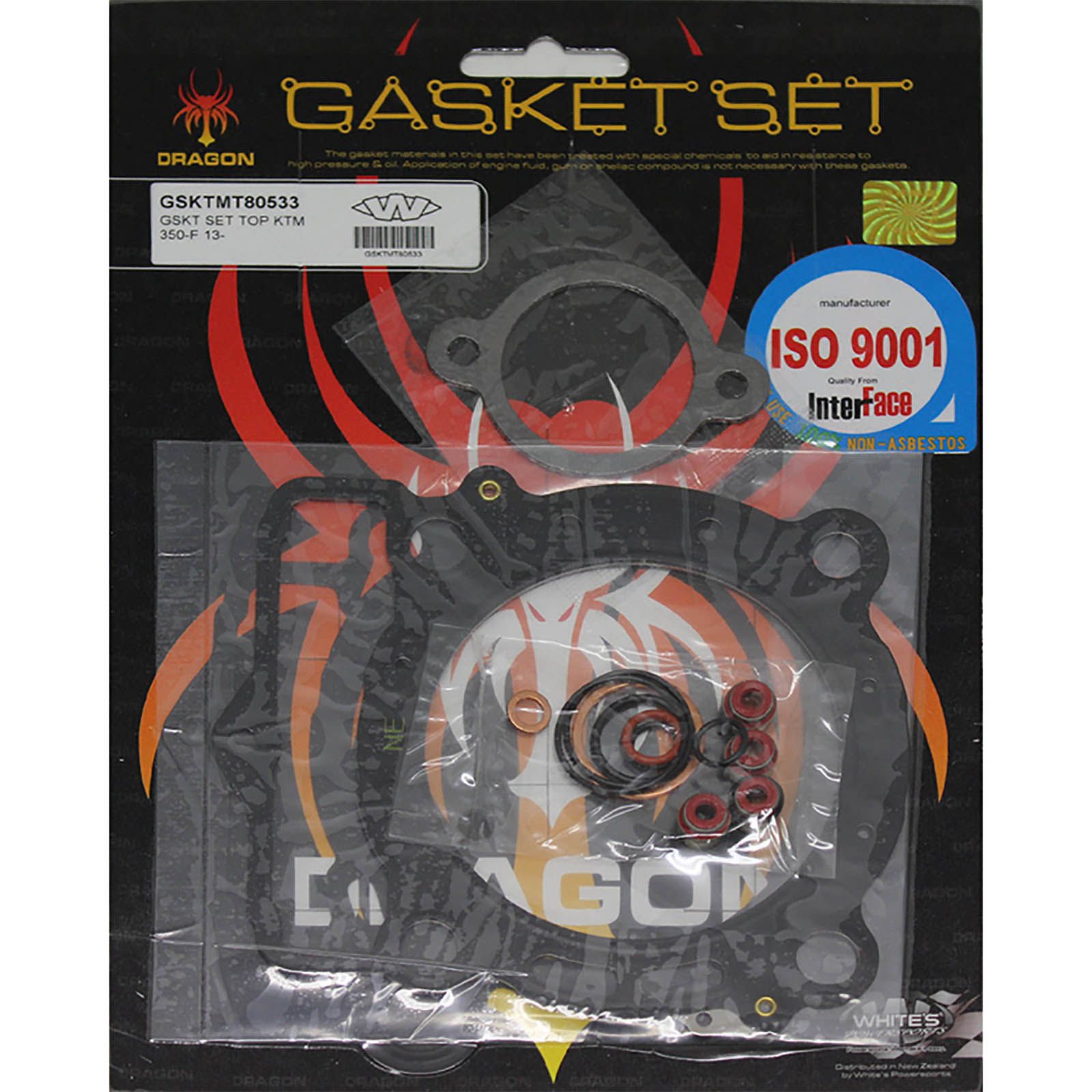 New WHITES Engine Top End Gasket Set For KTM 350-F 13- #GSKTMT80533