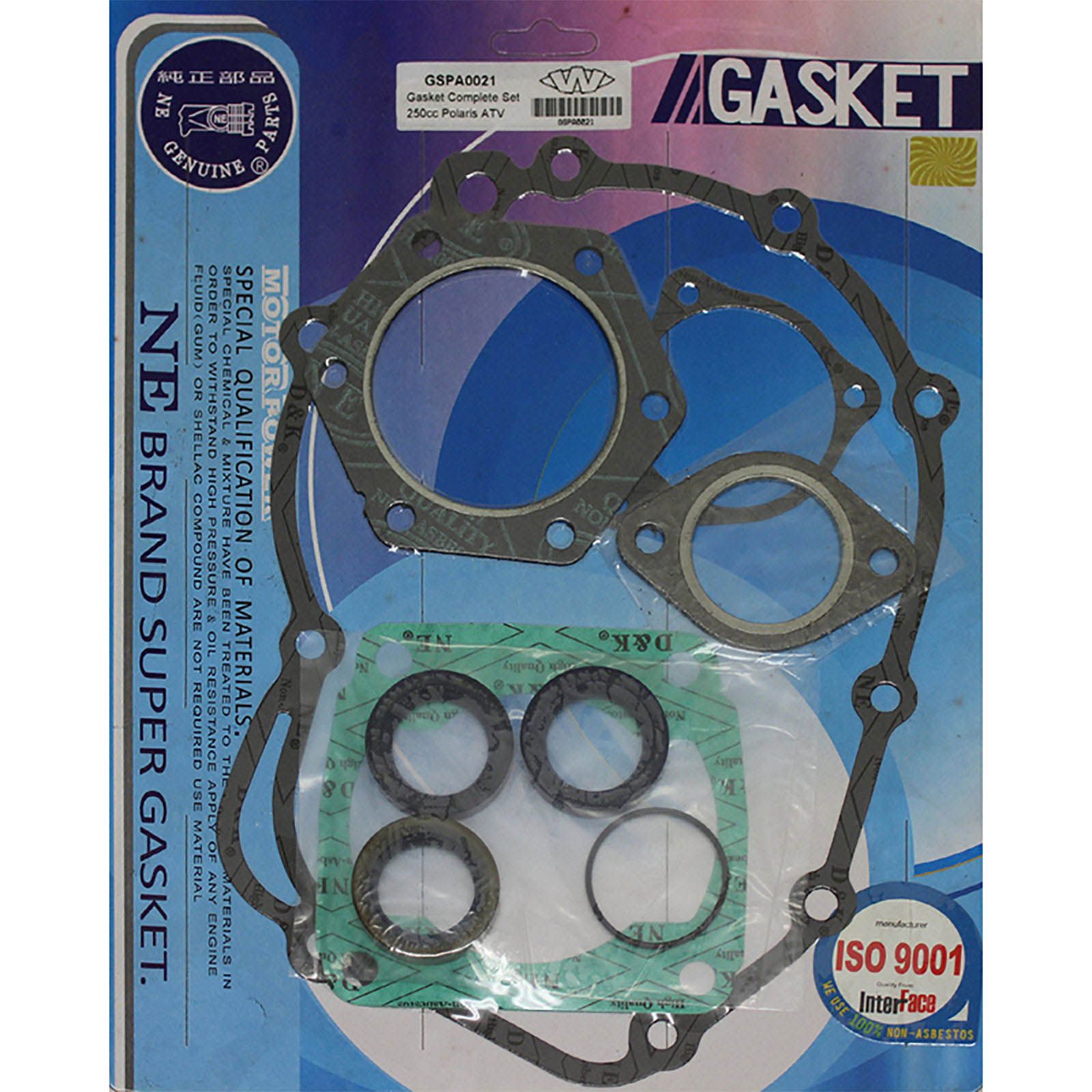 New WHITES Engine Complete Gasket Set For Polaris 250cc #GSPA0021