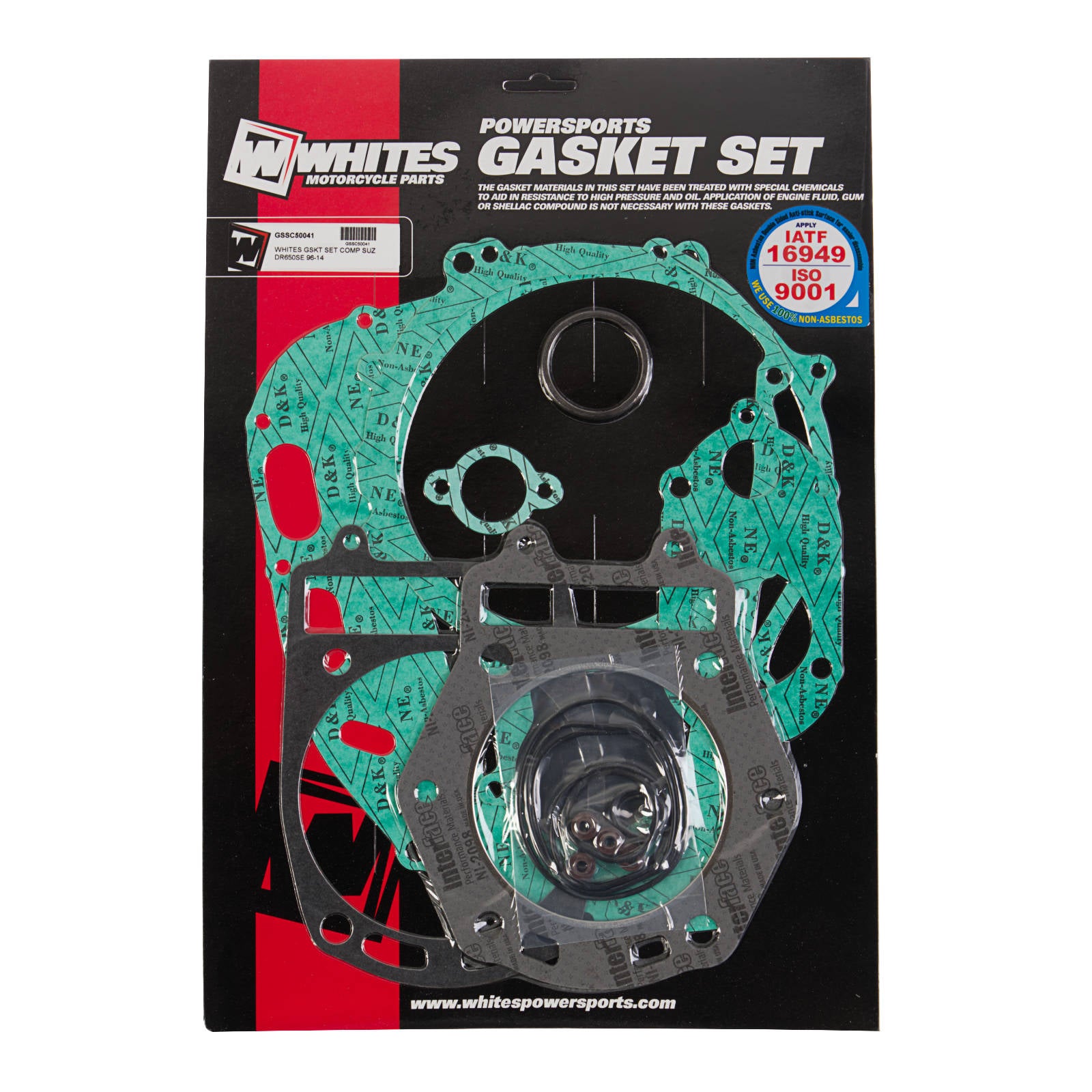New WHITES Complete Gasket Set For Suzuki DR650SE 1996-2014 #GSSC50041 | Australian Moto Spares