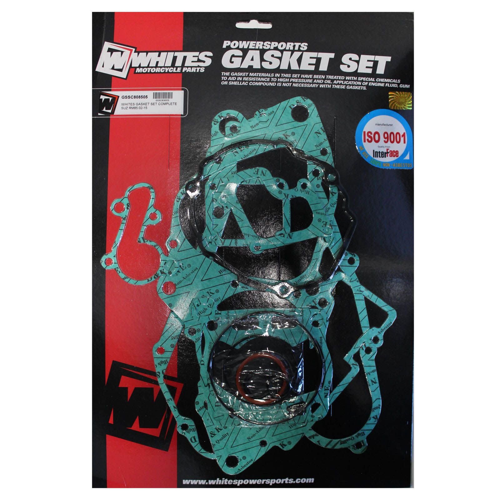 New WHITES Engine Complete Gasket Set For Suzuki RM85 2002-2015 #GSSC808505