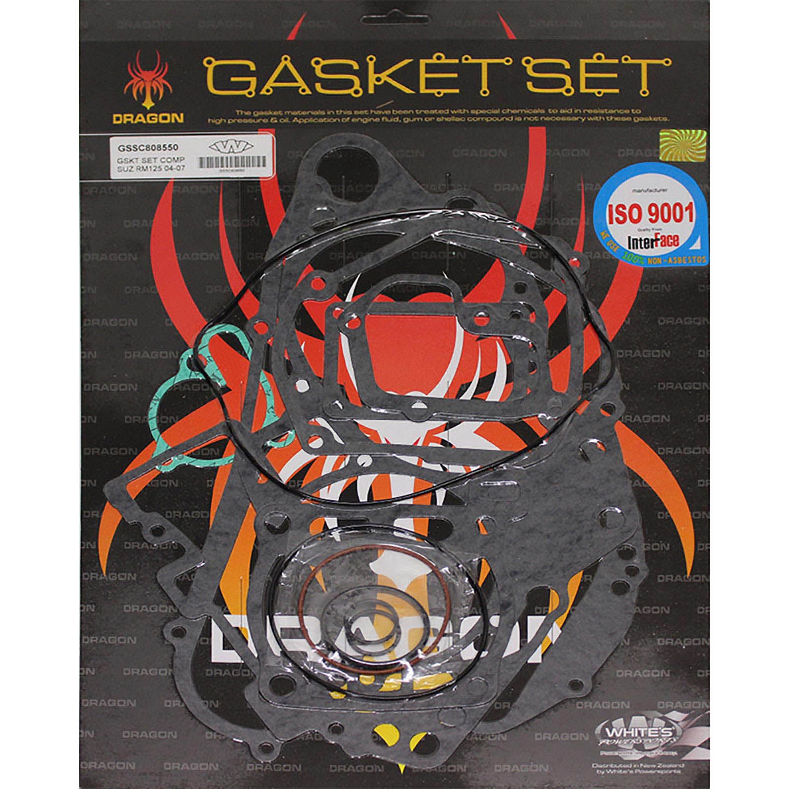 New WHITES Engine Complete Gasket Set For Suzuki RM125 2004-2007 #GSSC808550