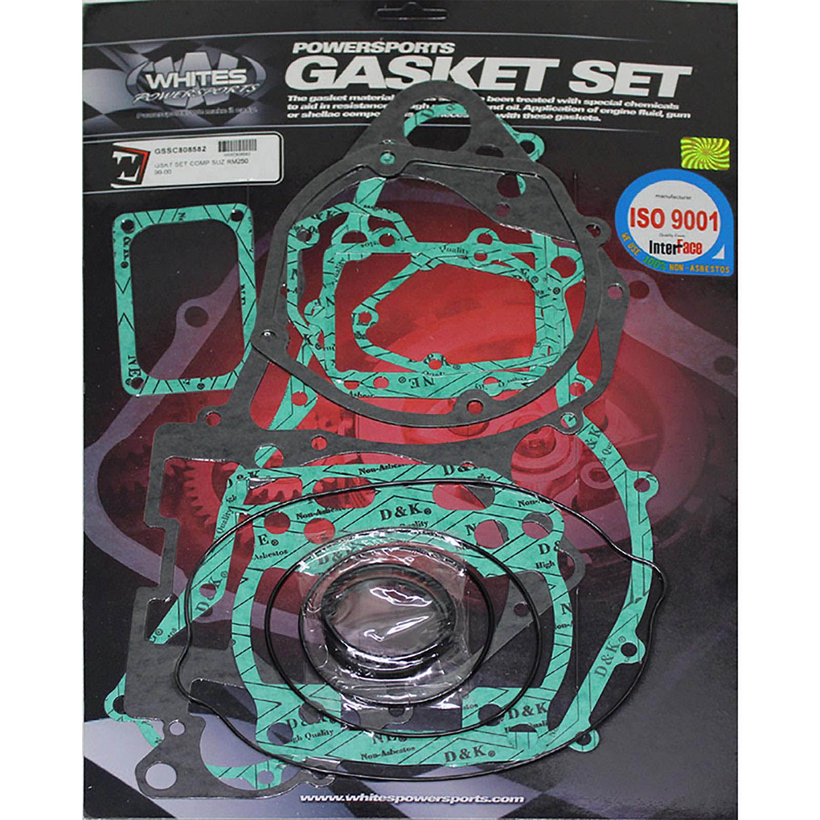 New WHITES Engine Complete Gasket Set For Suzuki RM250 1999-2000 #GSSC808582