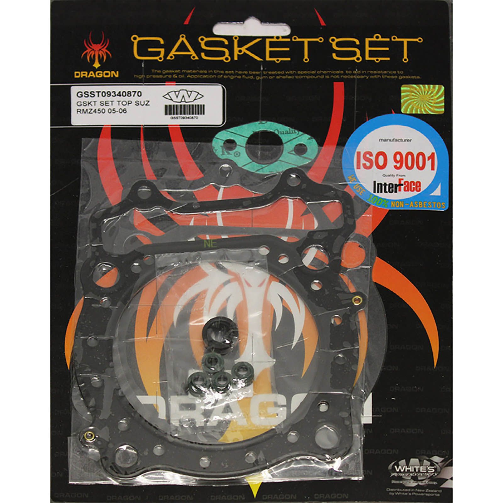 New WHITES Engine Top End Gasket Set For Suzuki RMZ450 2005-2006 #GSST09340870