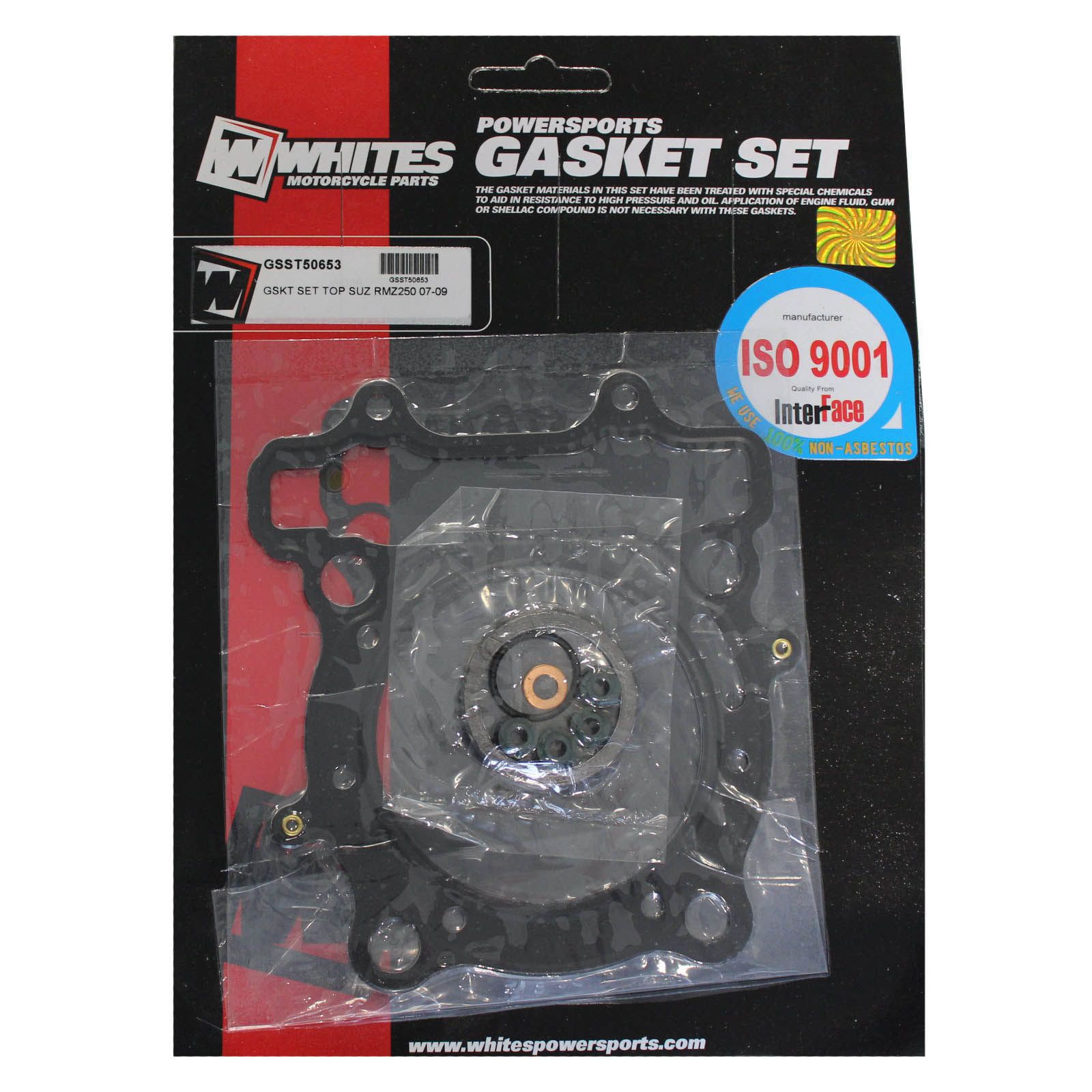 New WHITES Engine Top End Gasket Set For Suzuki RMZ250 2007-2009 #GSST50653