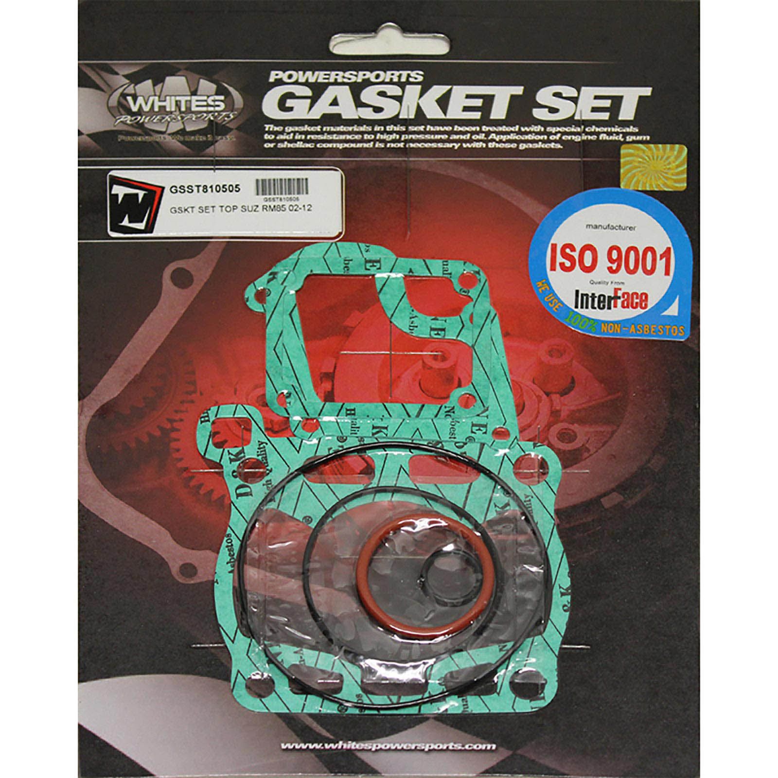 New WHITES Engine Top End Gasket Set For Suzuki RM85 2002-2015 #GSST810505