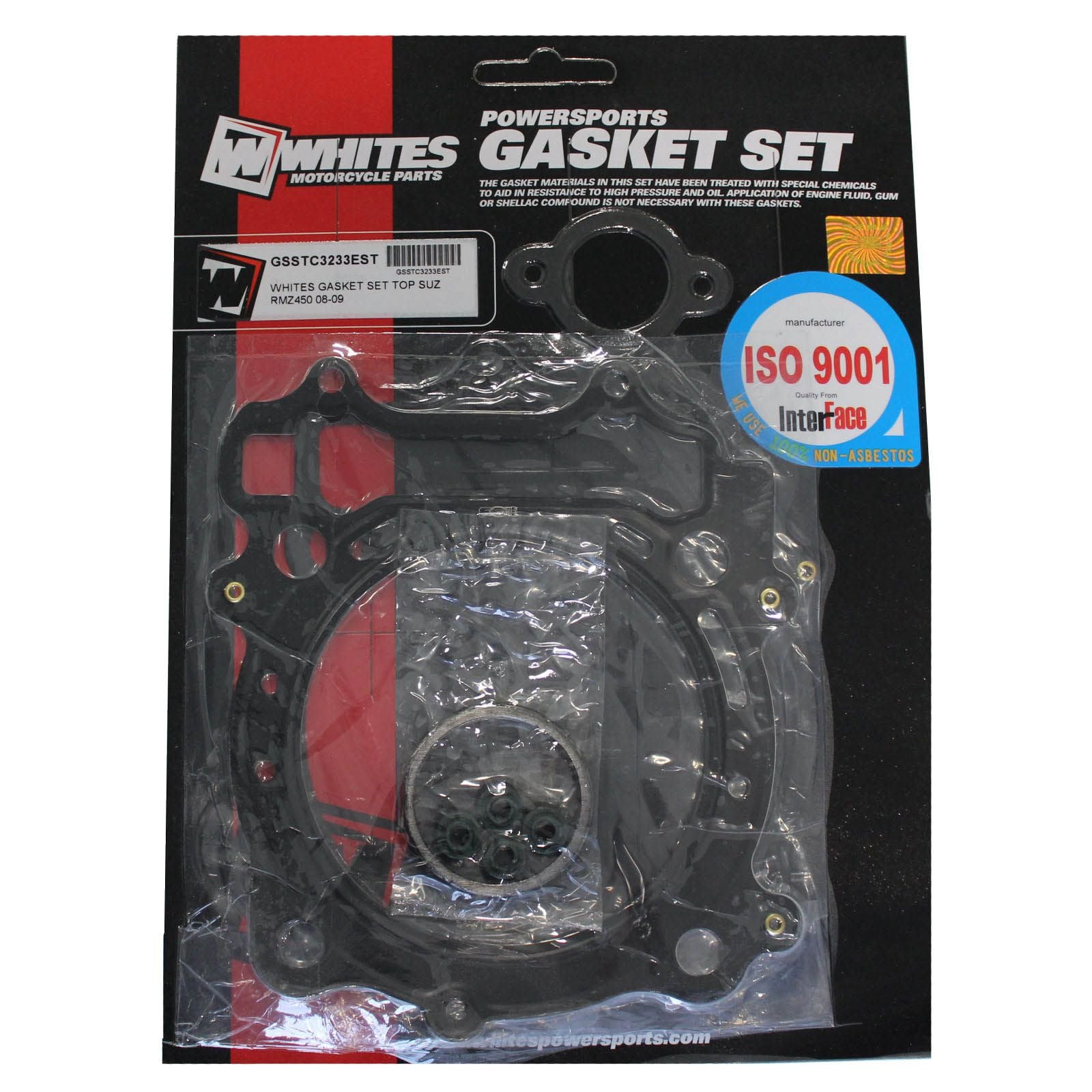 New WHITES Engine Top End Gasket Set For Suzuki RMZ450 2008-2009 #GSSTC3233EST