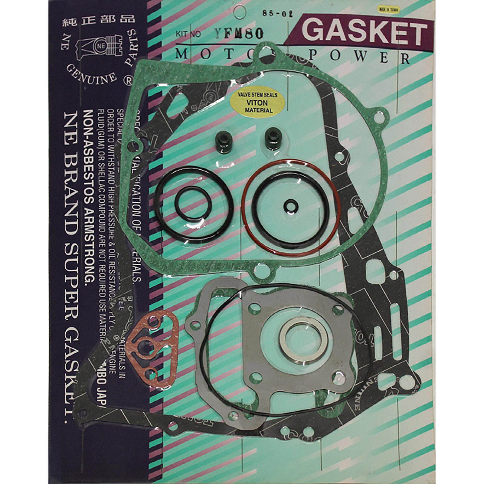 WHITES Engine Complete Gasket Set For Yamaha YFM80 Moto4 85-88/Badgr 1992-2001