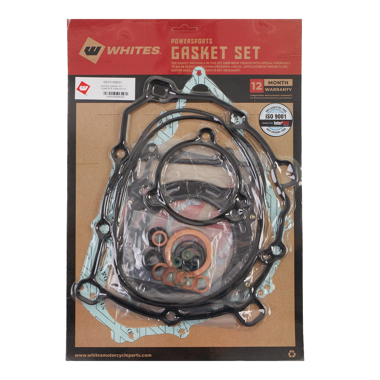 New WHITES Gasket Complete Kit For Yamaha ATV #GSYC190031 | Australian Moto Spares