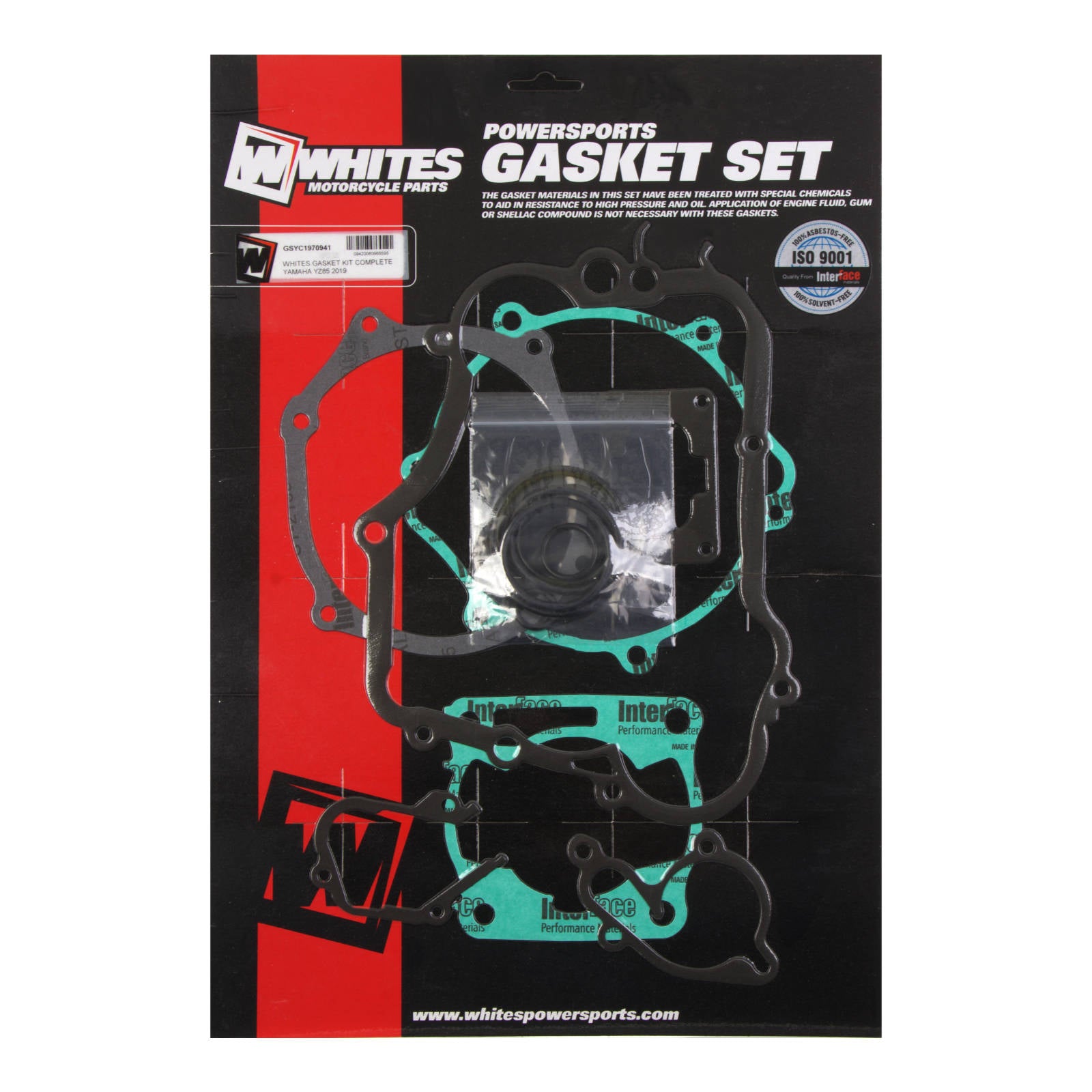 New WHITES GASKET KIT COMPLETE Yamaha YZ85 2019 #GSYC1970941 | Australian Moto Spares