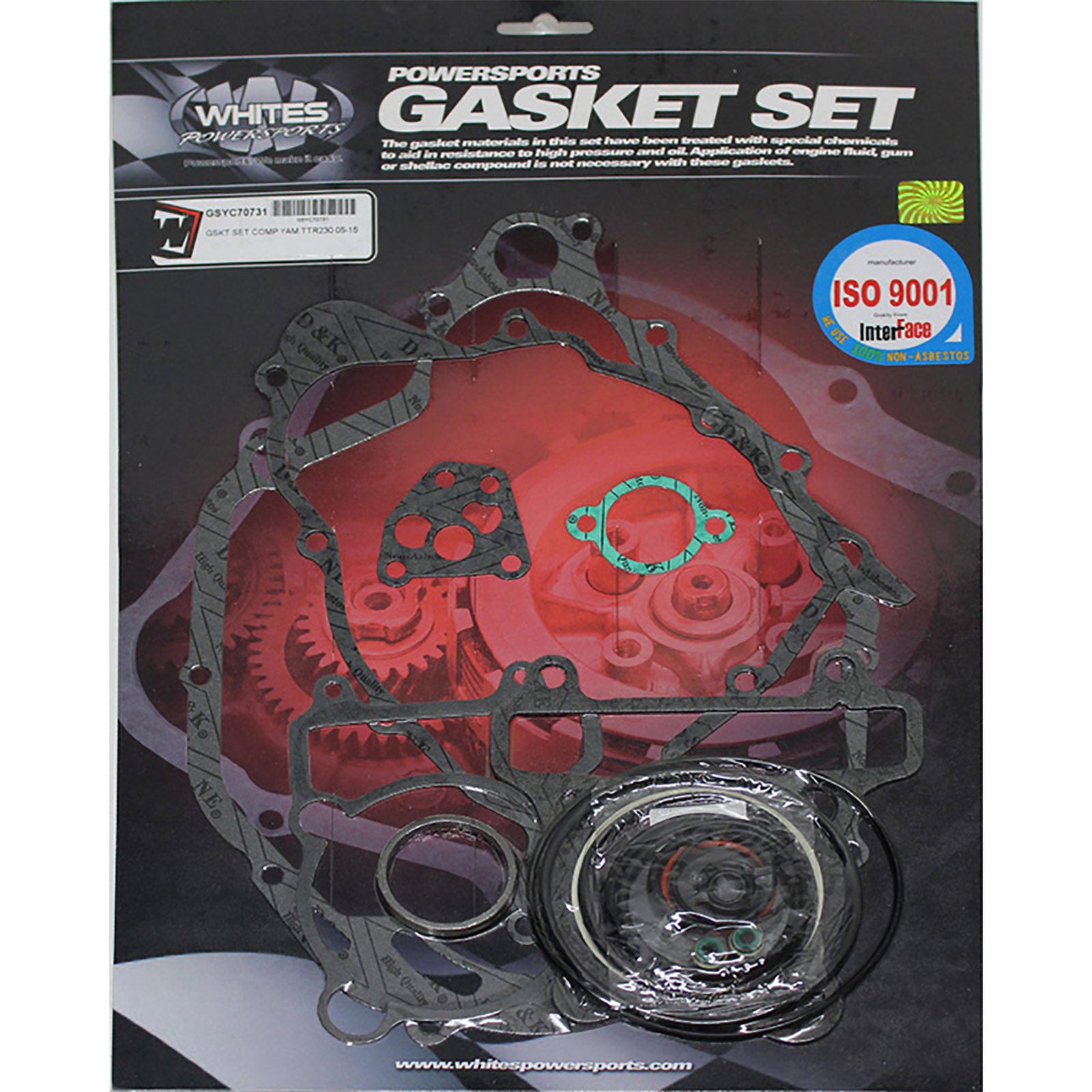 New WHITES Complete Gasket Set For Yamaha TTR230 2005-2015 #GSYC70731 | Australian Moto Spares