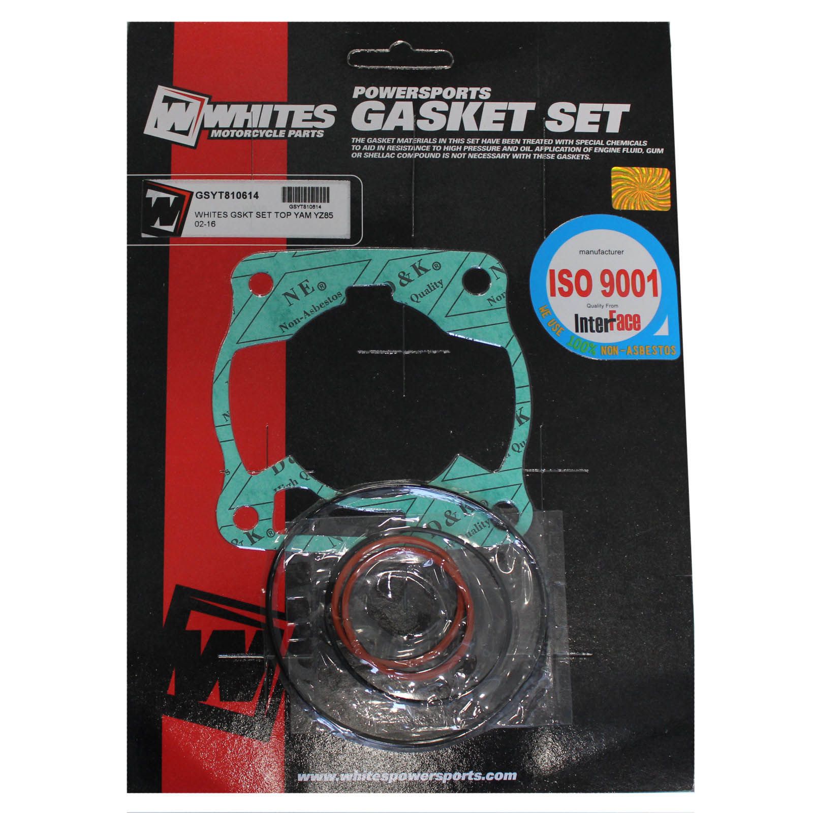 New WHITES Engine Top End Gasket Set For Yamaha YZ85 2002-2016 #GSYT810614