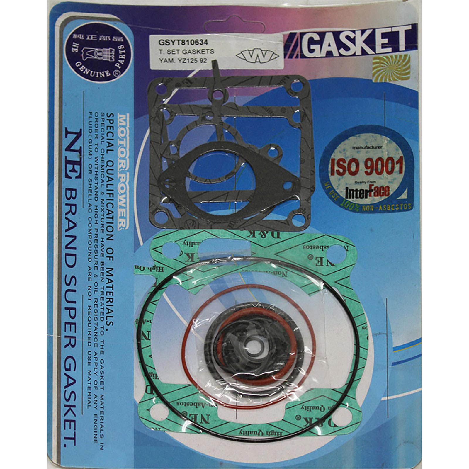 New WHITES Engine Top End Gasket Set For Yamaha YZ125 1992 #GSYT810634