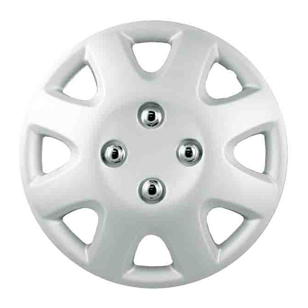 New GEAR-X Silver Range COLUBER Wheel Cover 14'' Set of 4 GX895-14 | Australian Moto Spares