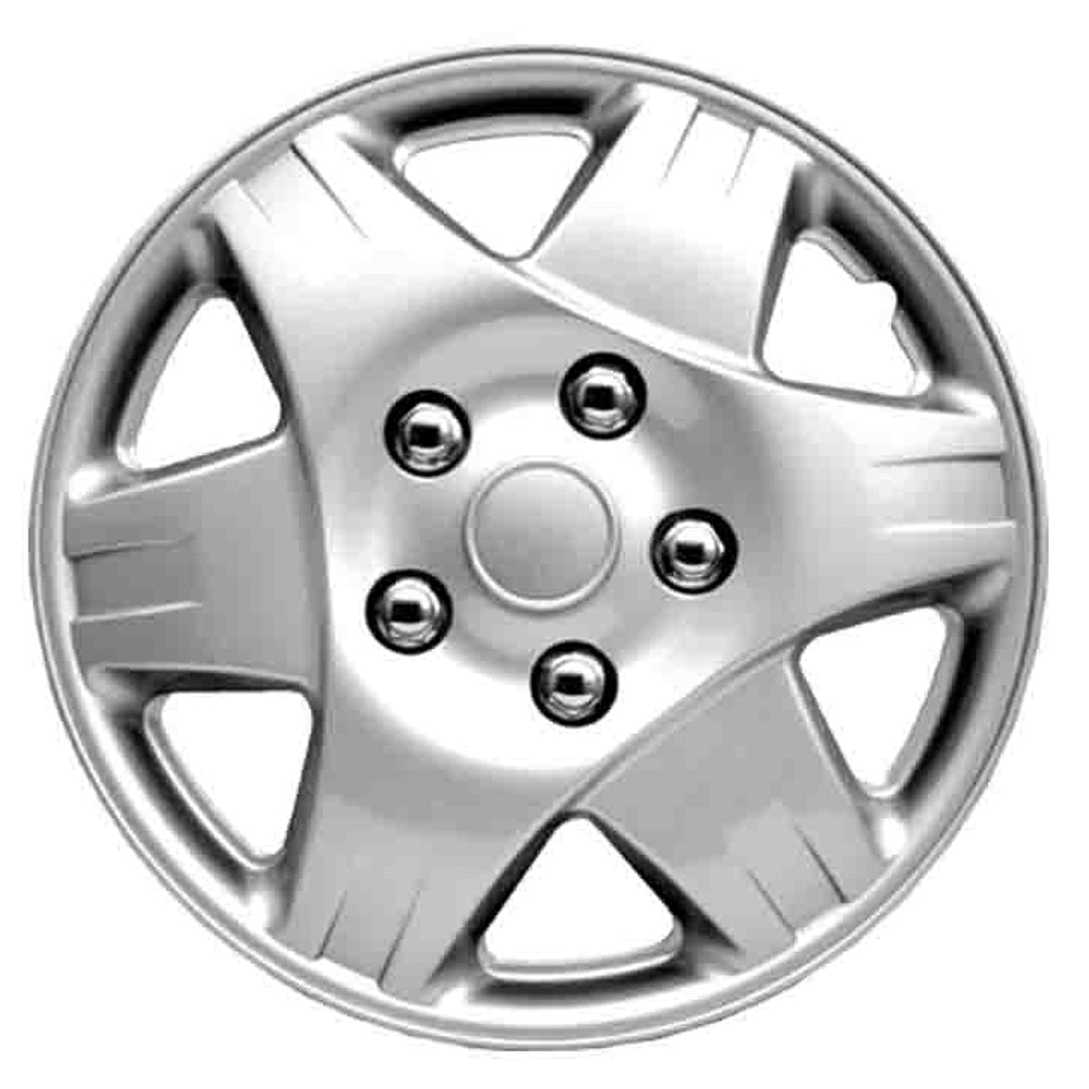 New GEAR-X Silver Range PAREAS Wheel Cover 15'' Set of 4 GX954-15
