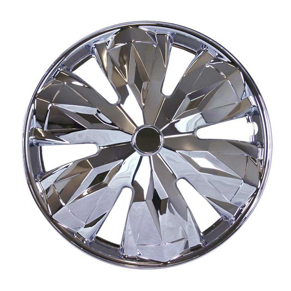 New GEAR-X Chrome Single PARDINUS Wheel Cover 14'' GX961-14-1 | Australian Moto Spares