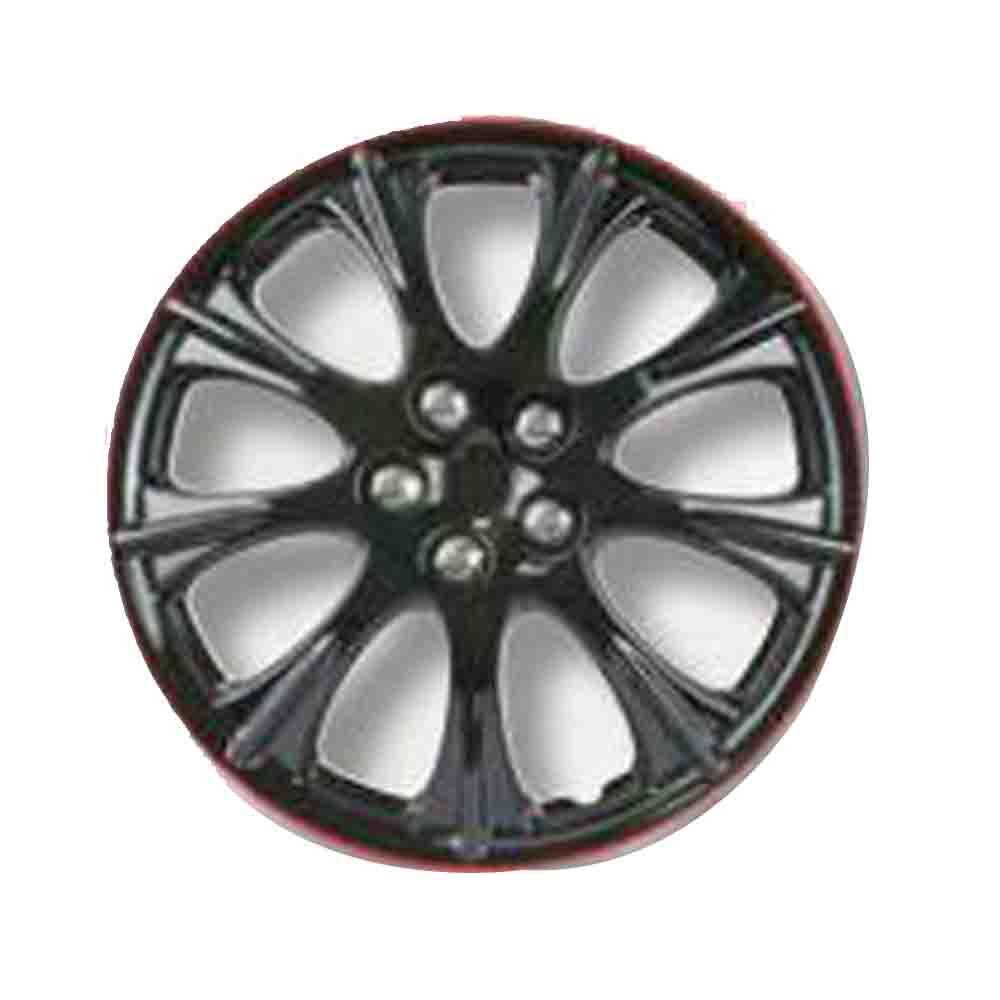 New GEAR-X Ice Black & Red Rim NAJA Wheel Cover 13'' Set of 4 GXP953IB/R-13 | Australian Moto Spares