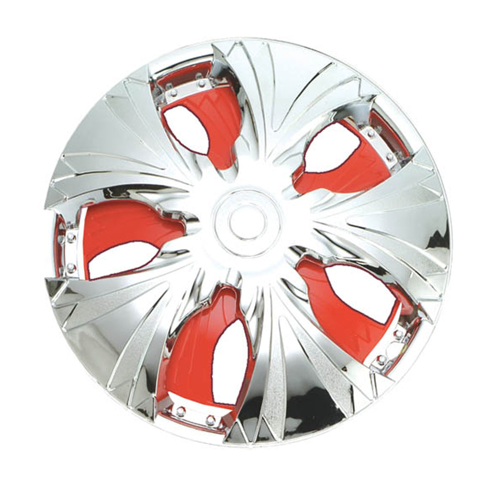 New GEAR-X Red Spinner MONTPELLIER Wheel Cover 15'' Set of 4 GXS13R-15 | Australian Moto Spares