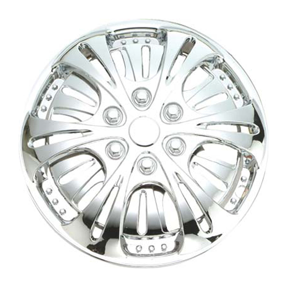 New GEAR-X Chrome Single SPINNING, NATRIX Wheel Cover 15'' GXS14C-15-1 | Australian Moto Spares