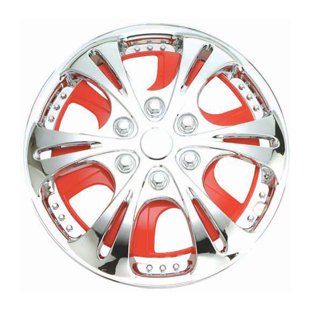 New GEAR-X Red Spinner Single NATRIX Wheel Cover 15'' GXS14R-15-1 | Australian Moto Spares