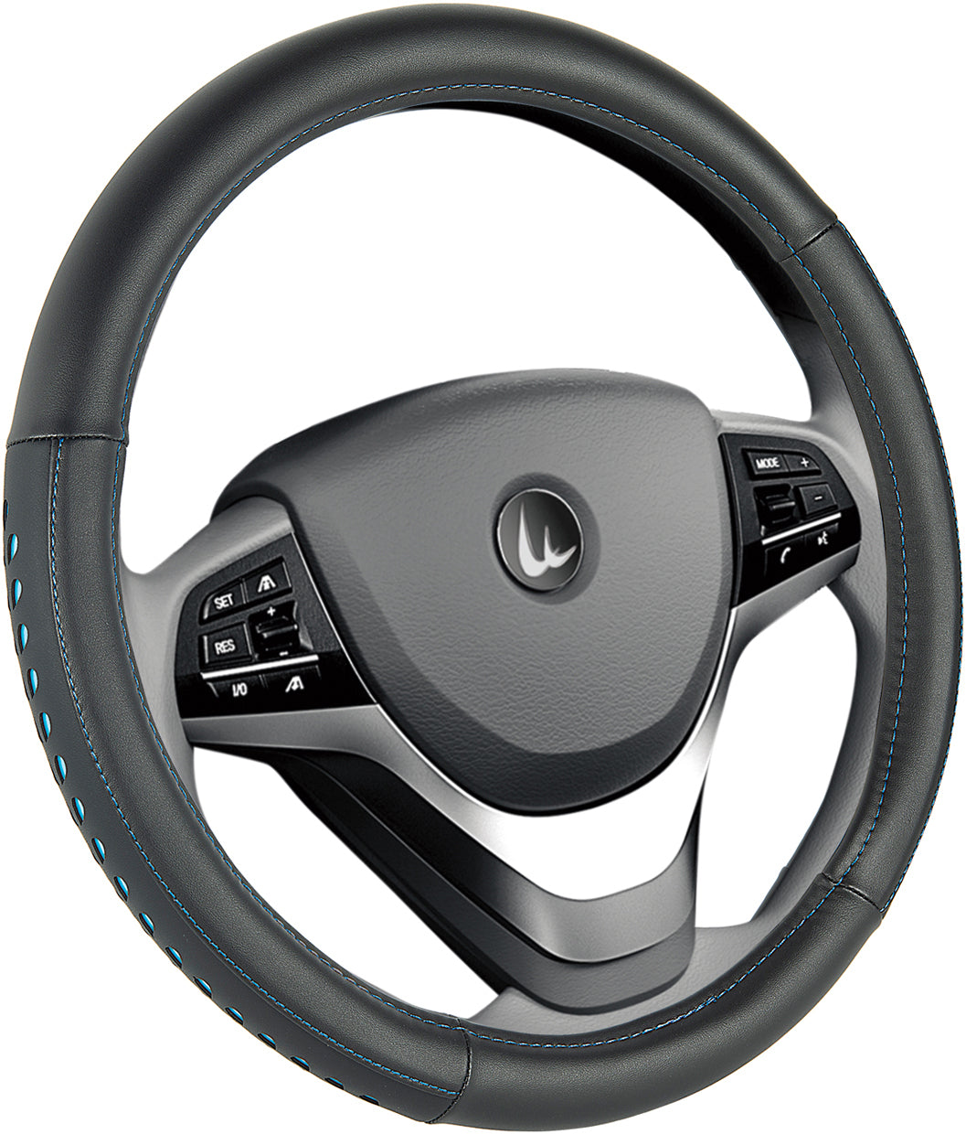 New GEAR-X Medium Blue Steering Wheel Cover Fit 14.5” - 15.5” / 37 - 39 cm GXSW | Australian Moto Spares