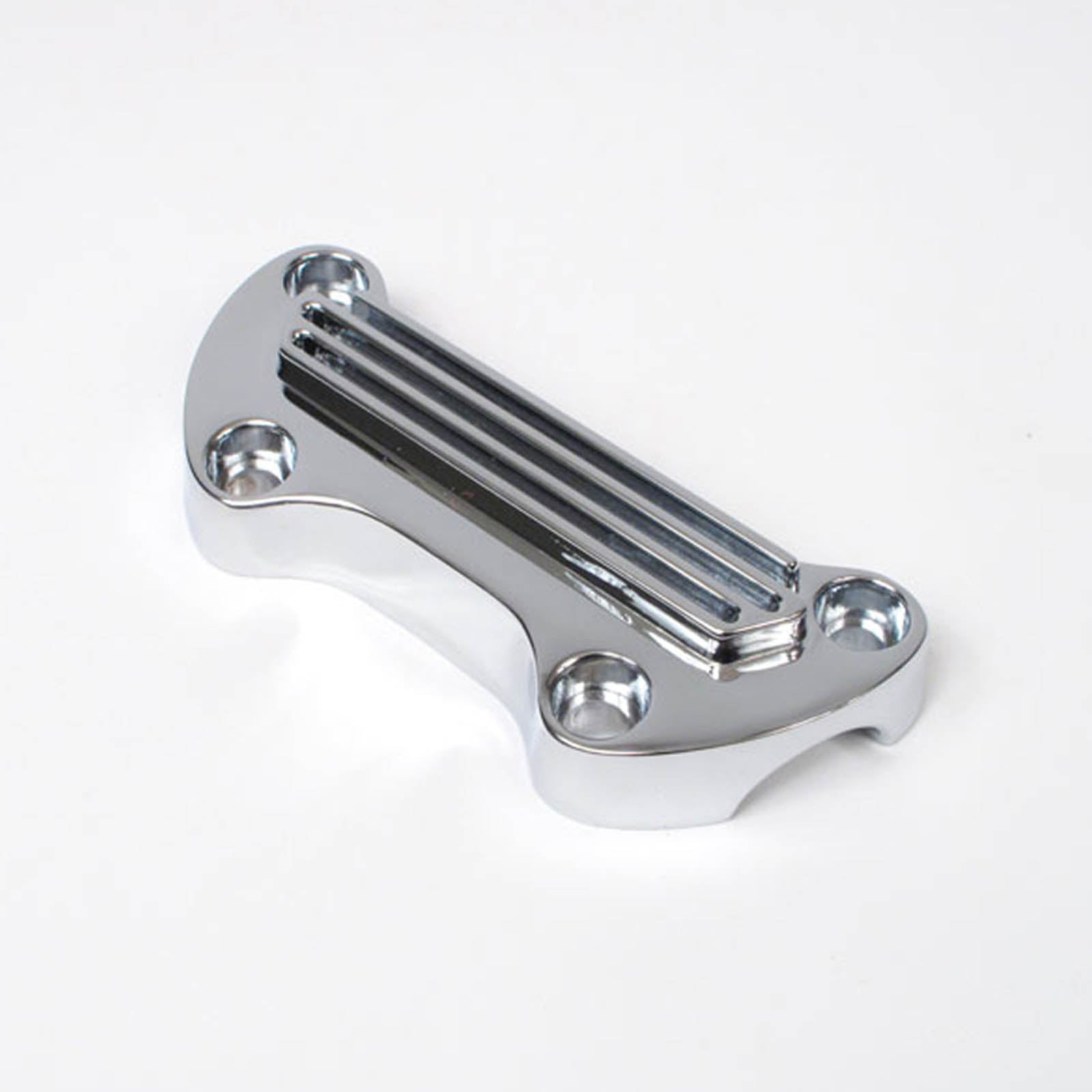 New WHITES One-Piece Top Bar Clamp - Finned #HDTOPCLA1PCF | Australian Moto Spares