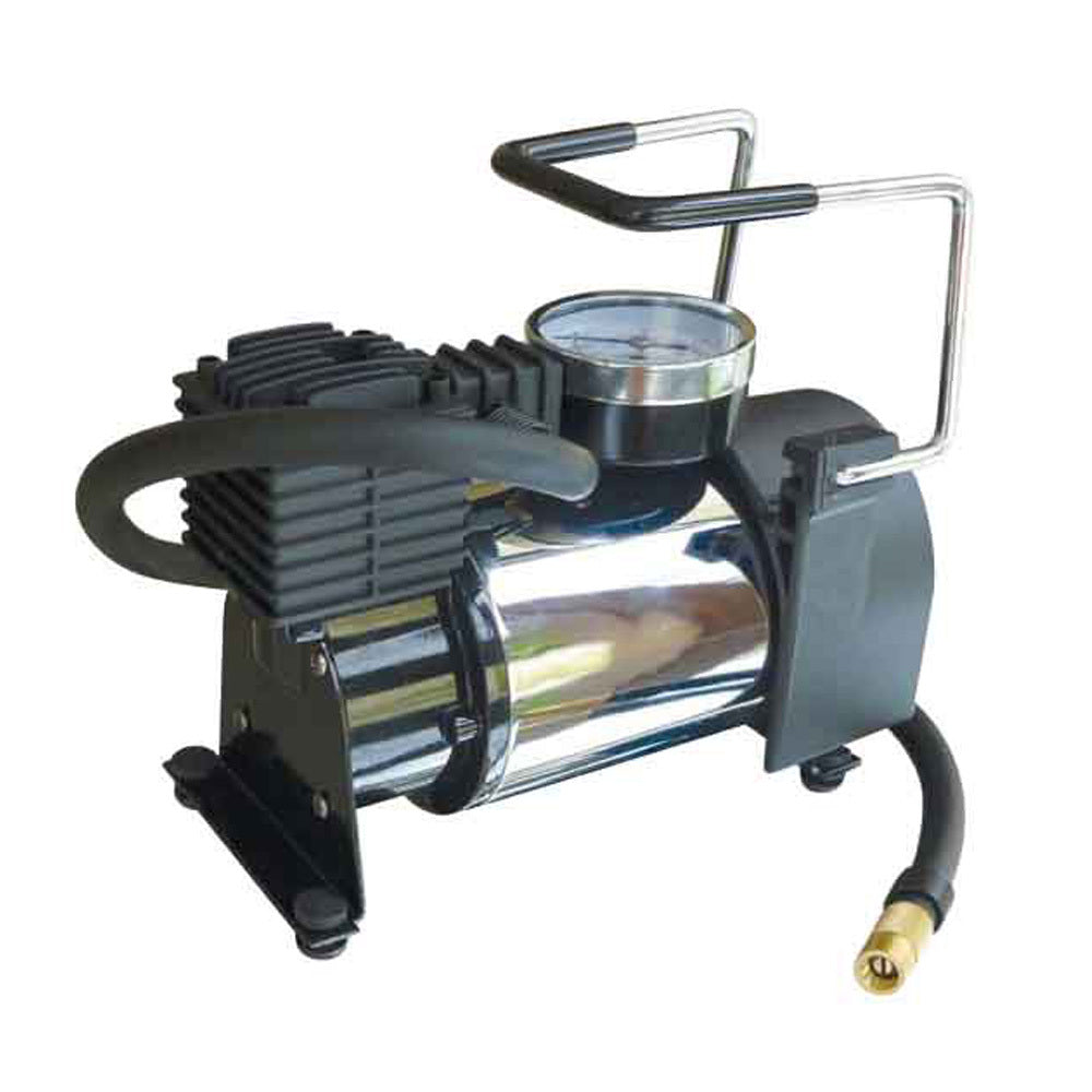 New GEAR-X Compat Desgin 12 Volt Air Compressor 15Amp with Sport Adaptor JPC038 | Australian Moto Spares