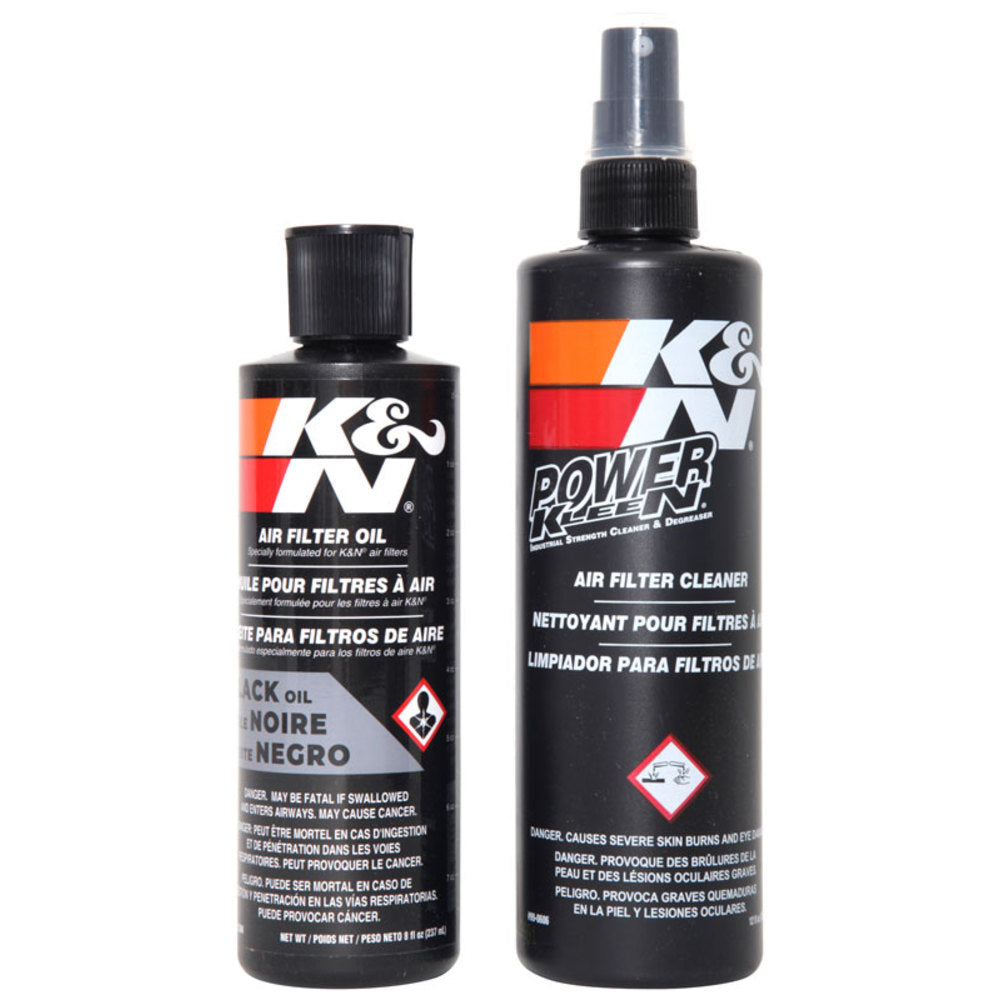 New K&N Filter Recharge Kit (Black Air Filter Oil) (Squeeze) K99-5050BK | Australian Moto Spares
