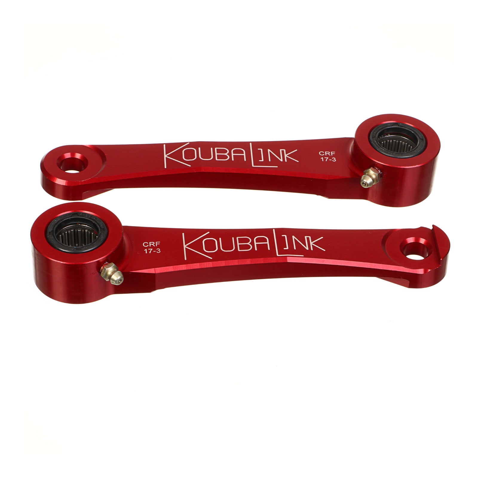 New KOUBALINK 57-64mm Lowering Linkage For Honda CRF17-3 - Red #KBLCRF173