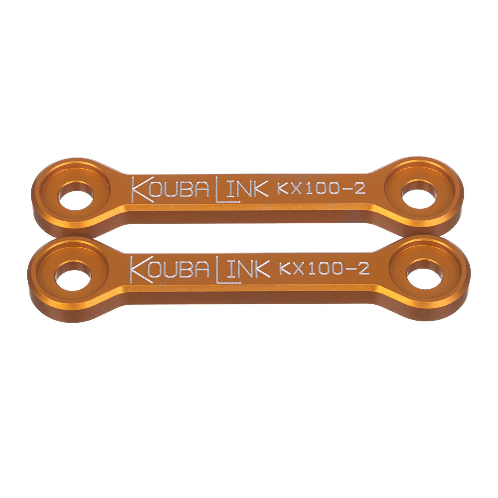 New KOUBALINK 44mm Lowering Linkage KX100-2 - Orange #KBLKX1002