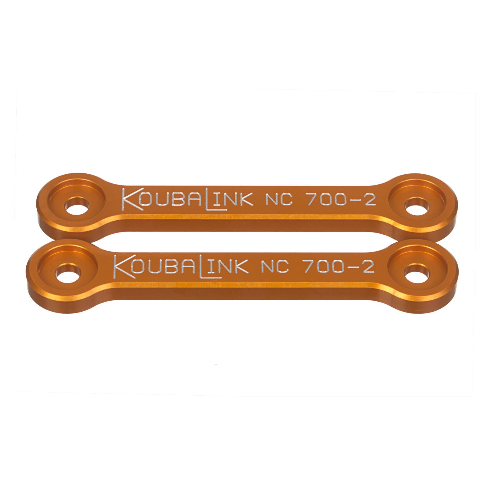 New KOUBALINK 34mm Lowering Linkage NC700-2 - Orange #KBLNC7002