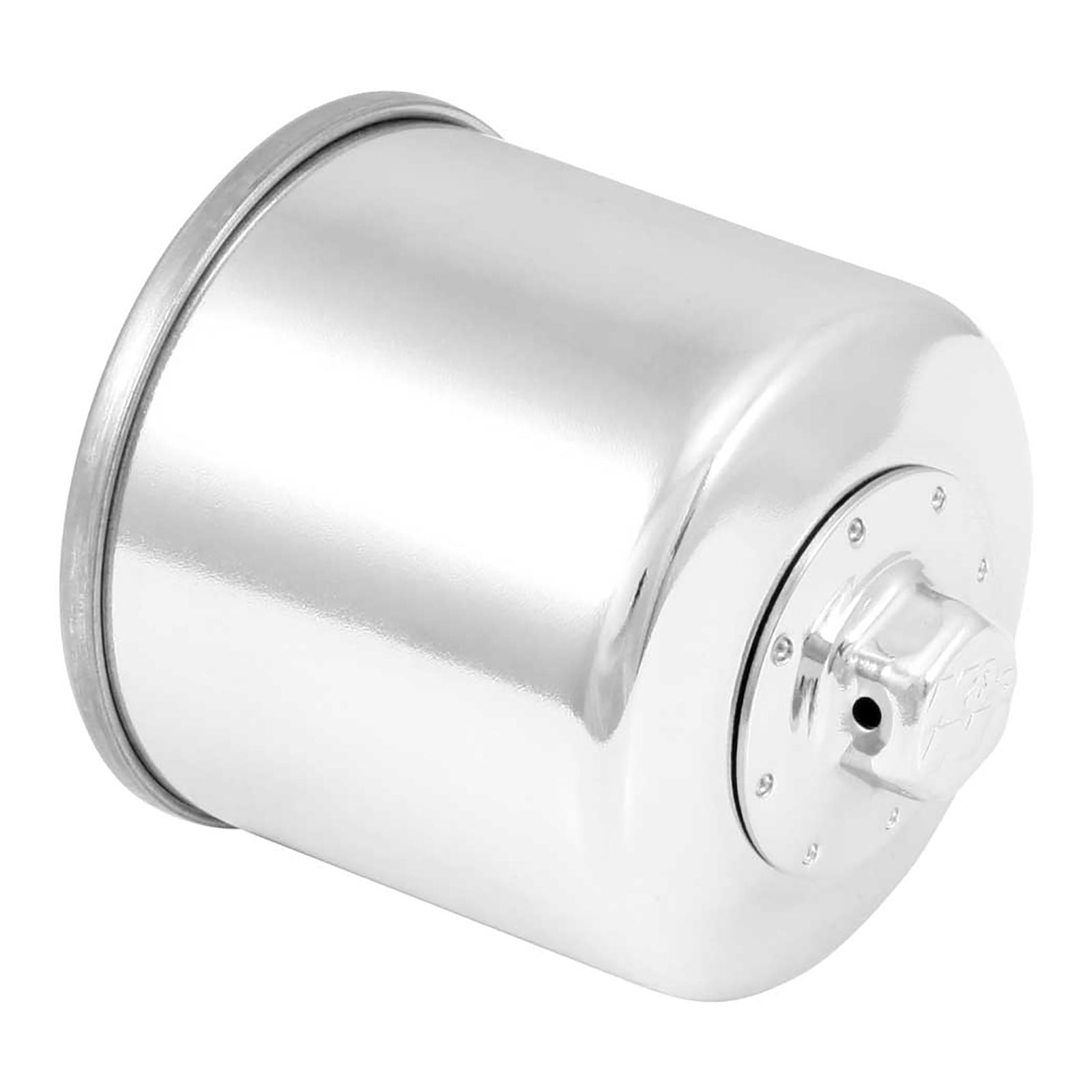 New K&N Oil Filter - Chrome (HF204) #KN204C | Australian Moto Spares