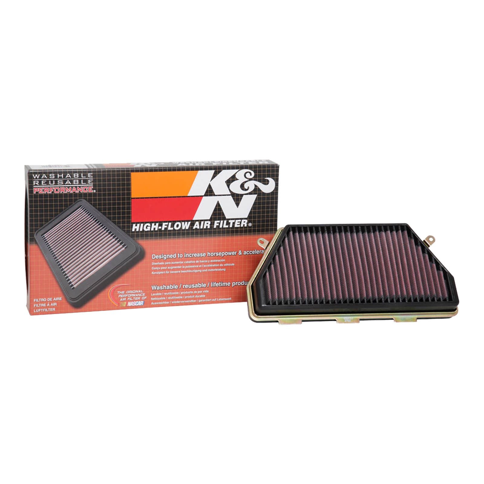 New K&N Replacement Air Filter For Honda CBR1000RR 2017-2018 #KNHA1017