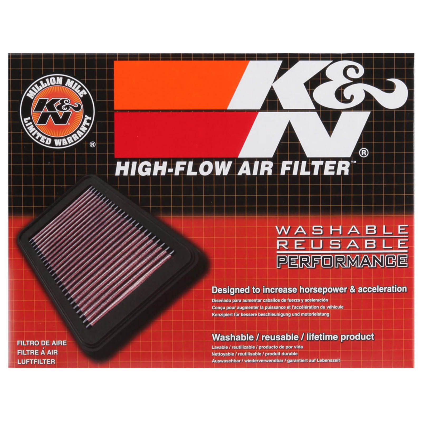 New K&N Air Filter #KNKT7918