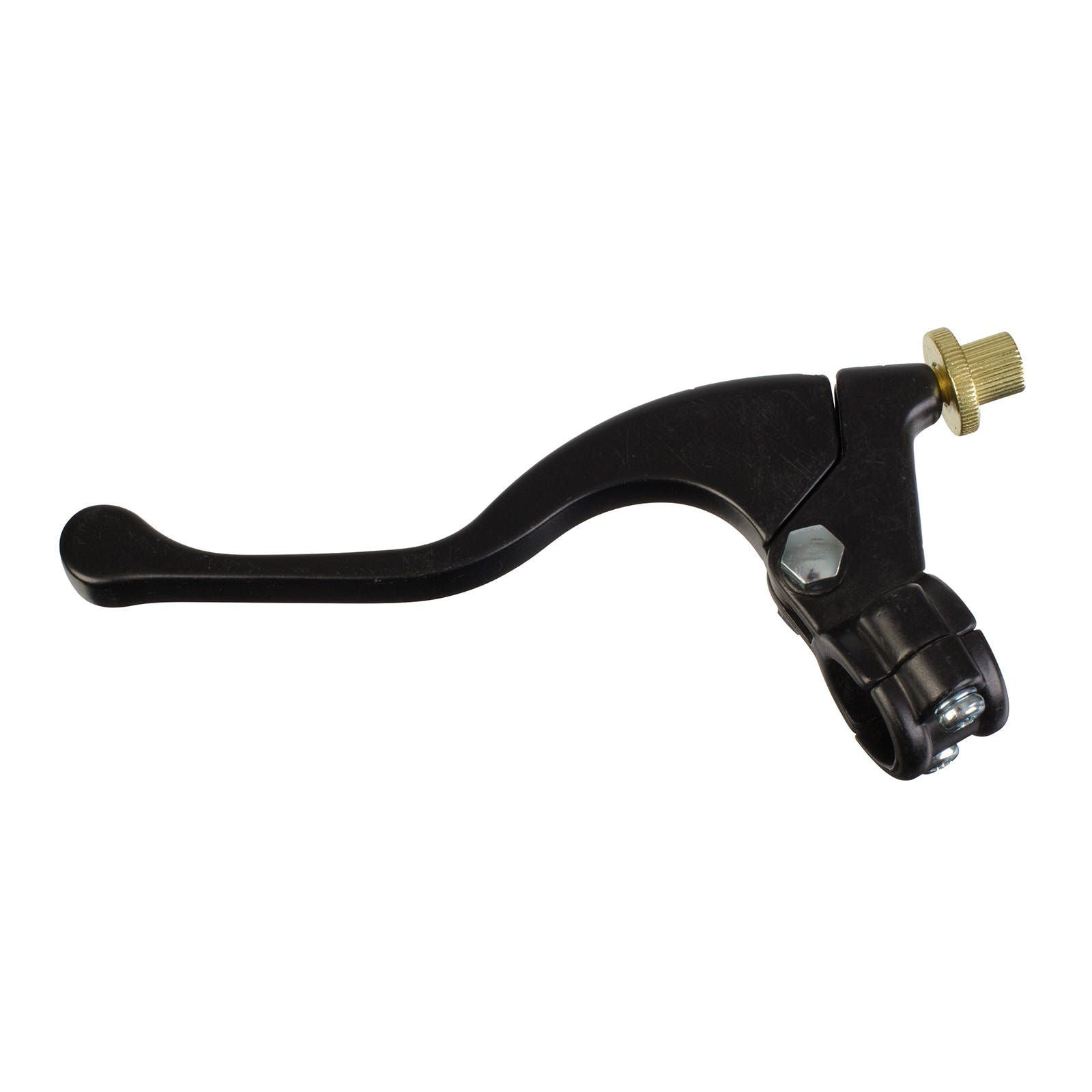 New WHITES Clutch Lever Assembly - Black Shorty For Honda #L1AC04S