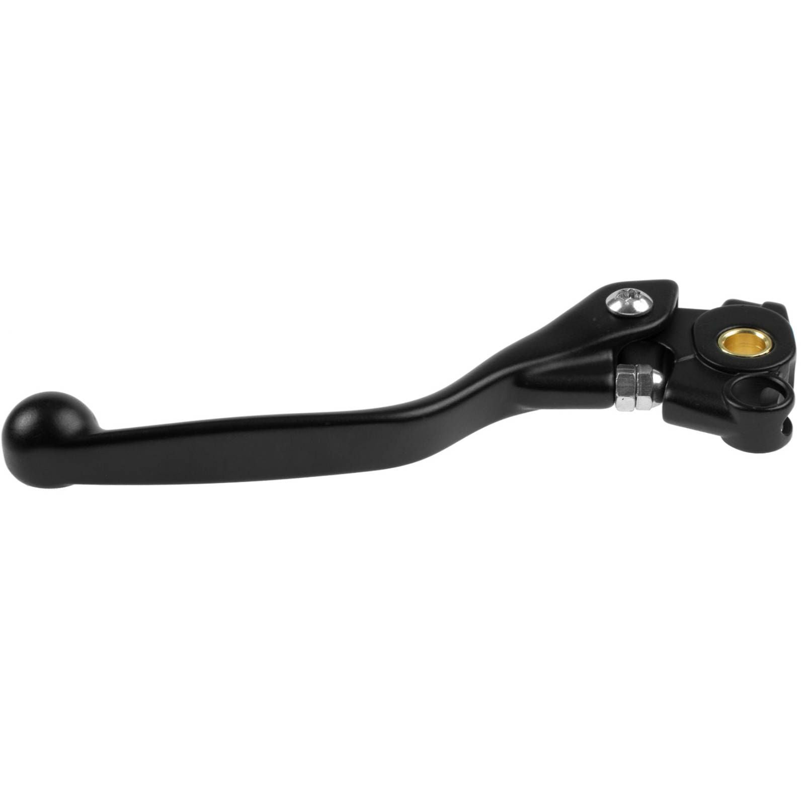 New WHITES Forged Clutch Lever - Black For Kawasaki #L3C813F02