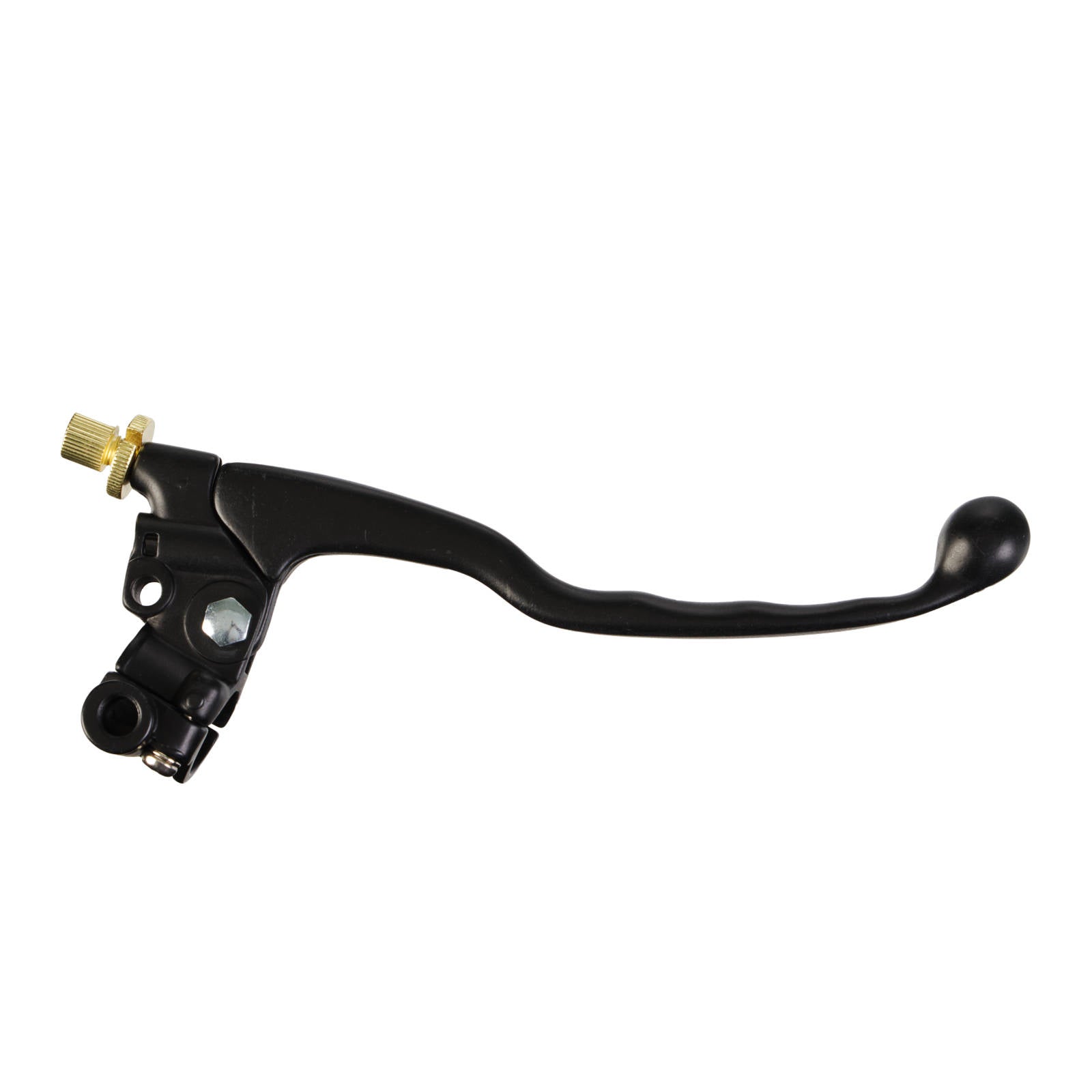 New WHITES Brake Lever Assembly For Black With Mirror Mount #L9AB01 | Australian Moto Spares