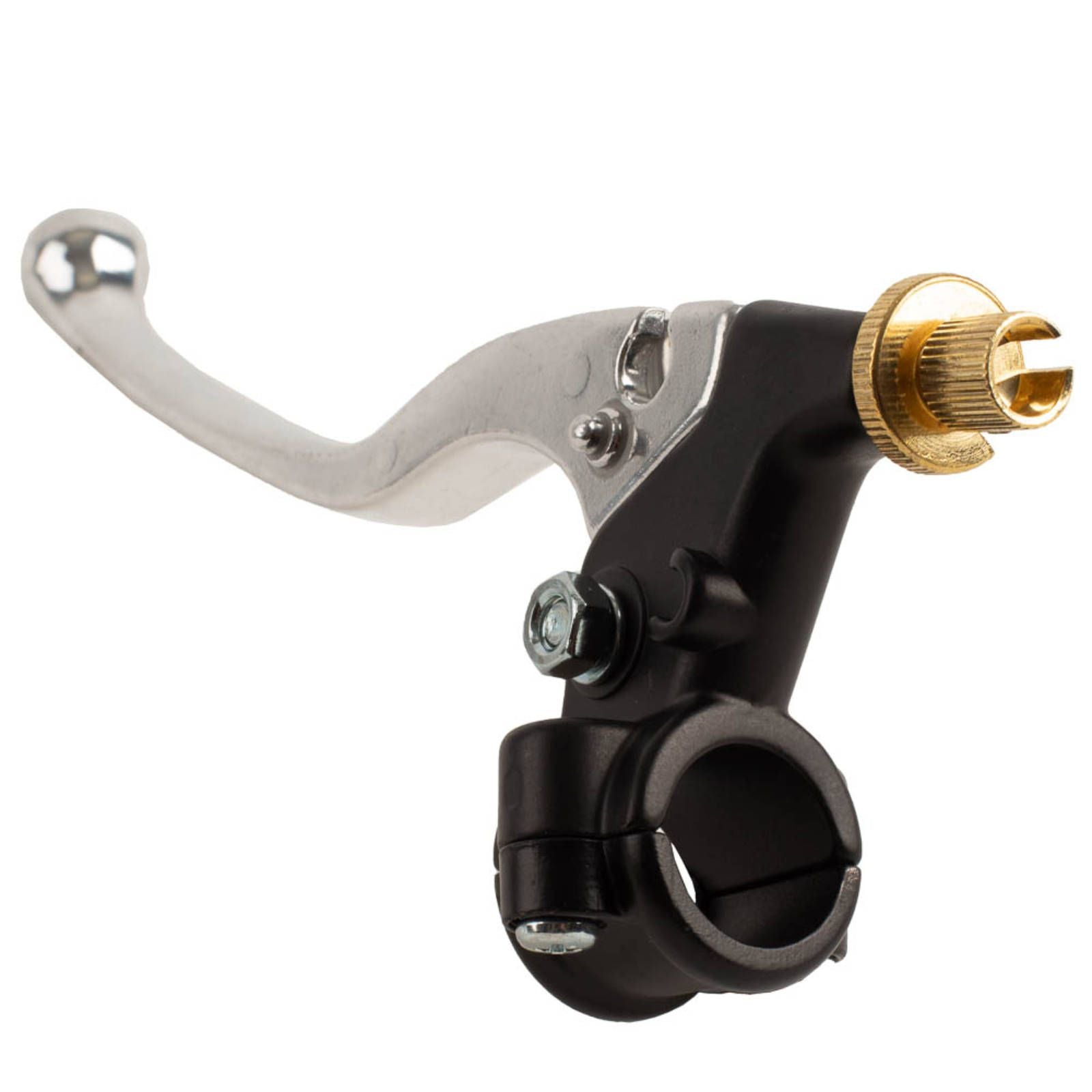 New WHITES Brake Lever Assembly Split D/Leg - Black #LA336