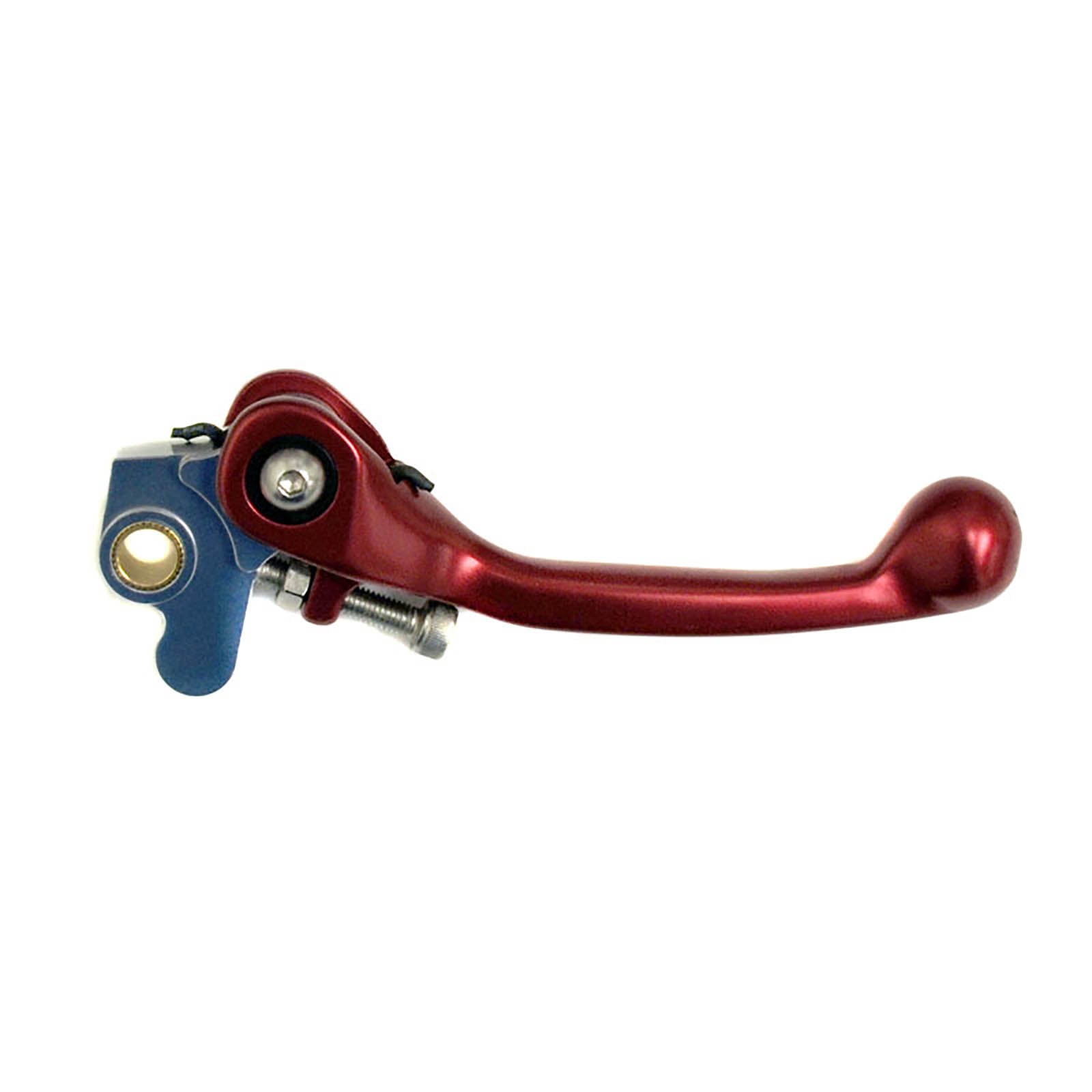 New WHITES Folding Brake Lever CR/CRF Asstd Yrs - Red #LBF001R | Australian Moto Spares