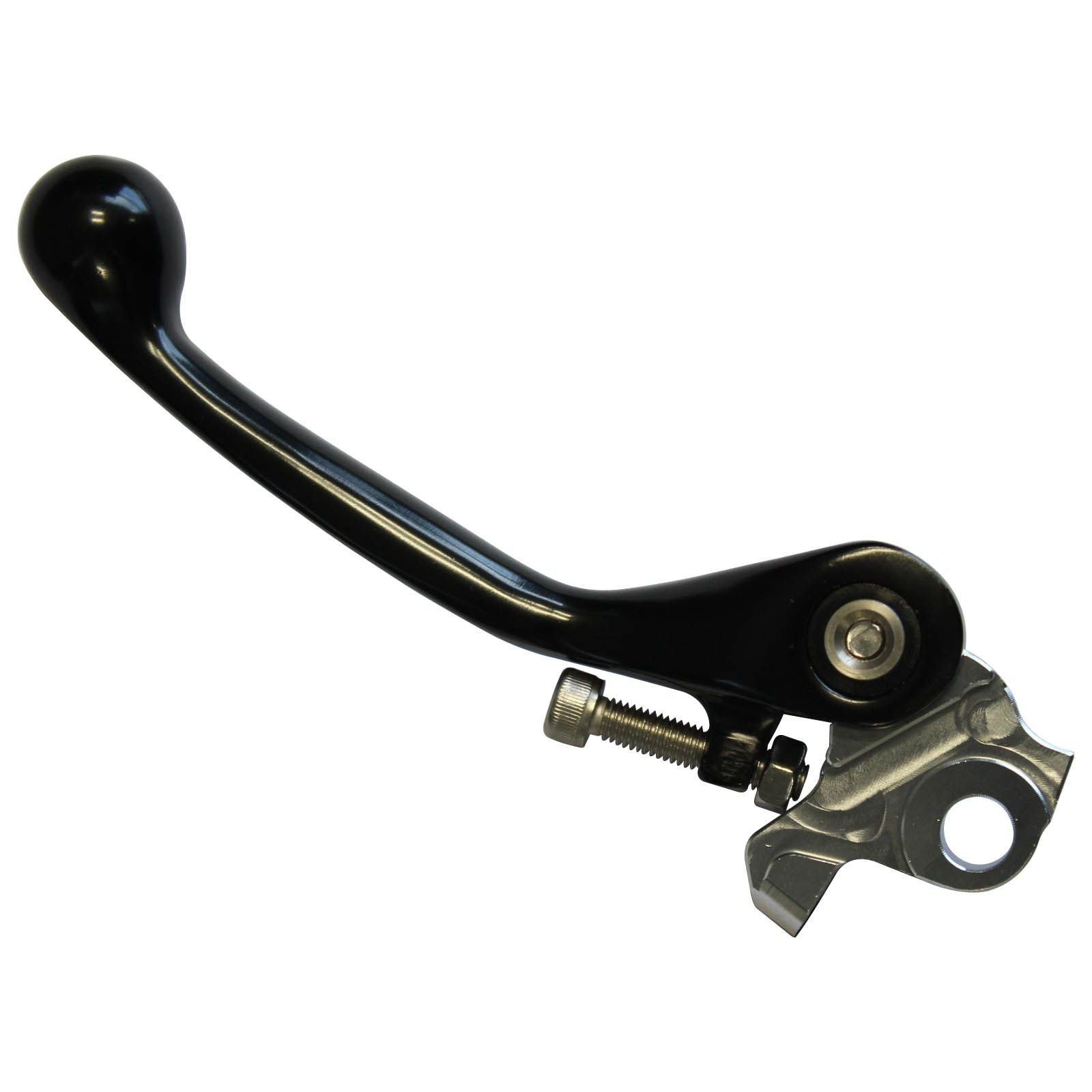 New WHITES Folding Brake Lever - Black #LBF007K