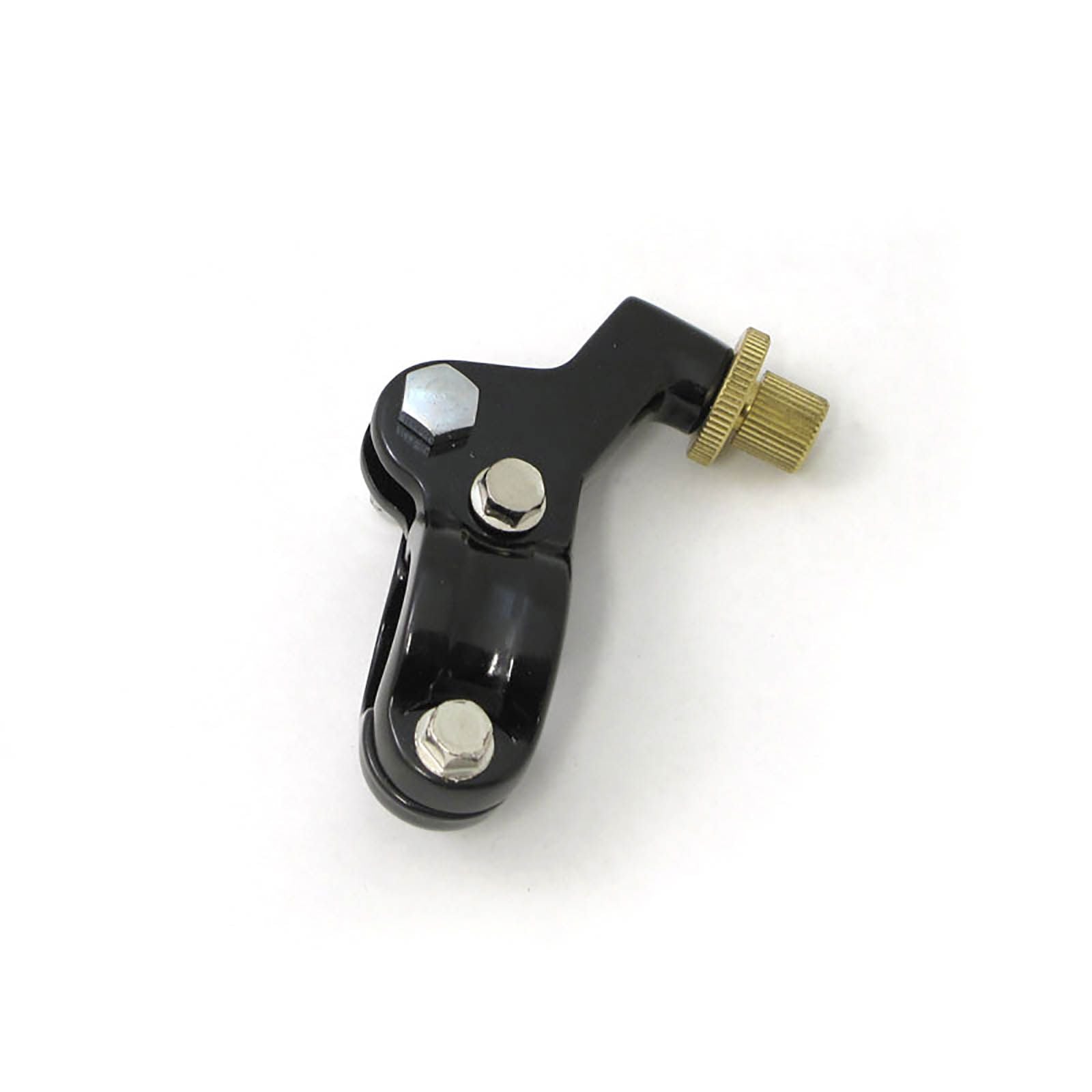 New WHITES Clutch Lever Bracket For Honda 2PCE CR -96 Forged - Black #LCBHCRB