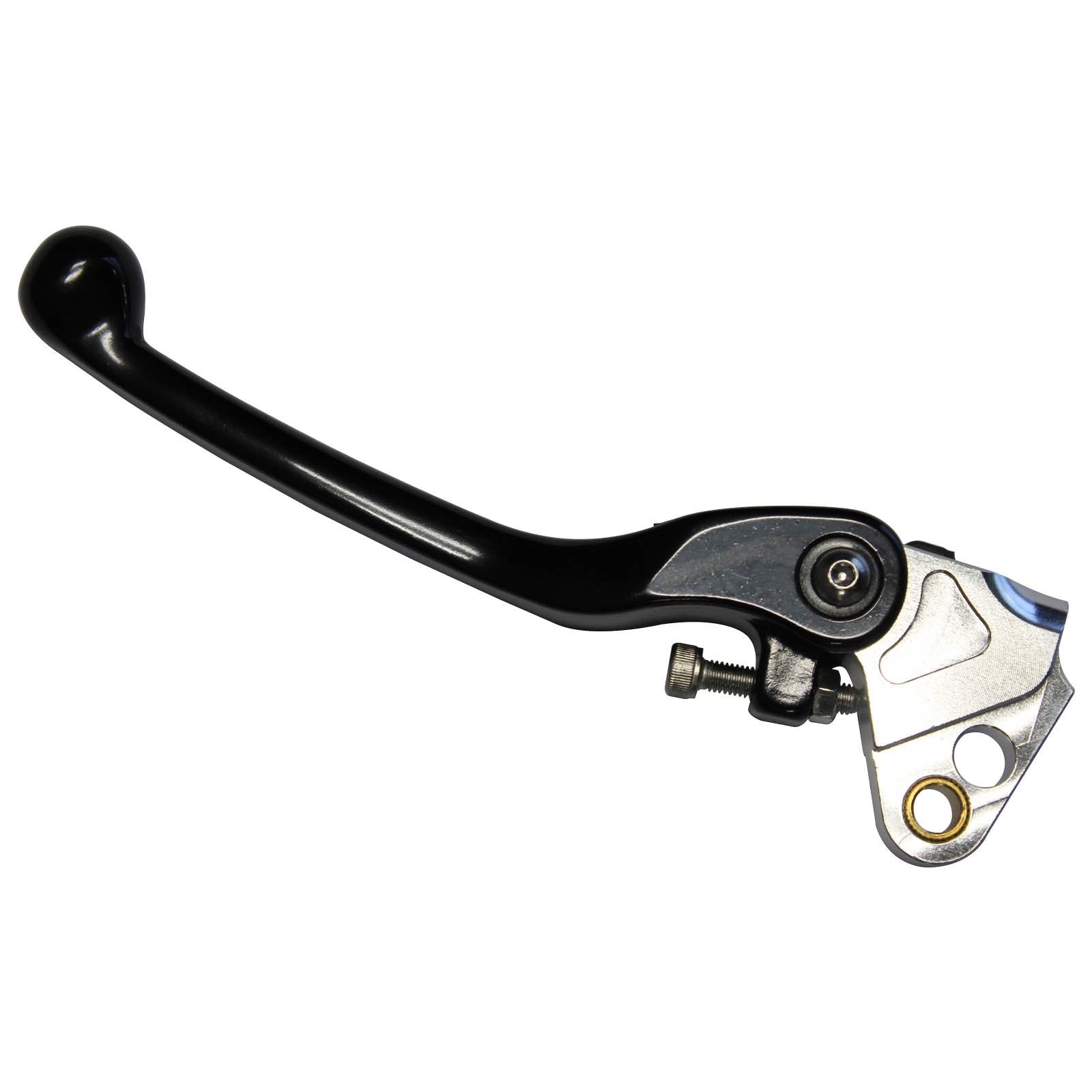 New WHITES Folding Clutch Lever - Black For Yamaha WR250/450F 2003-2006 #LCF010K | Australian Moto Spares