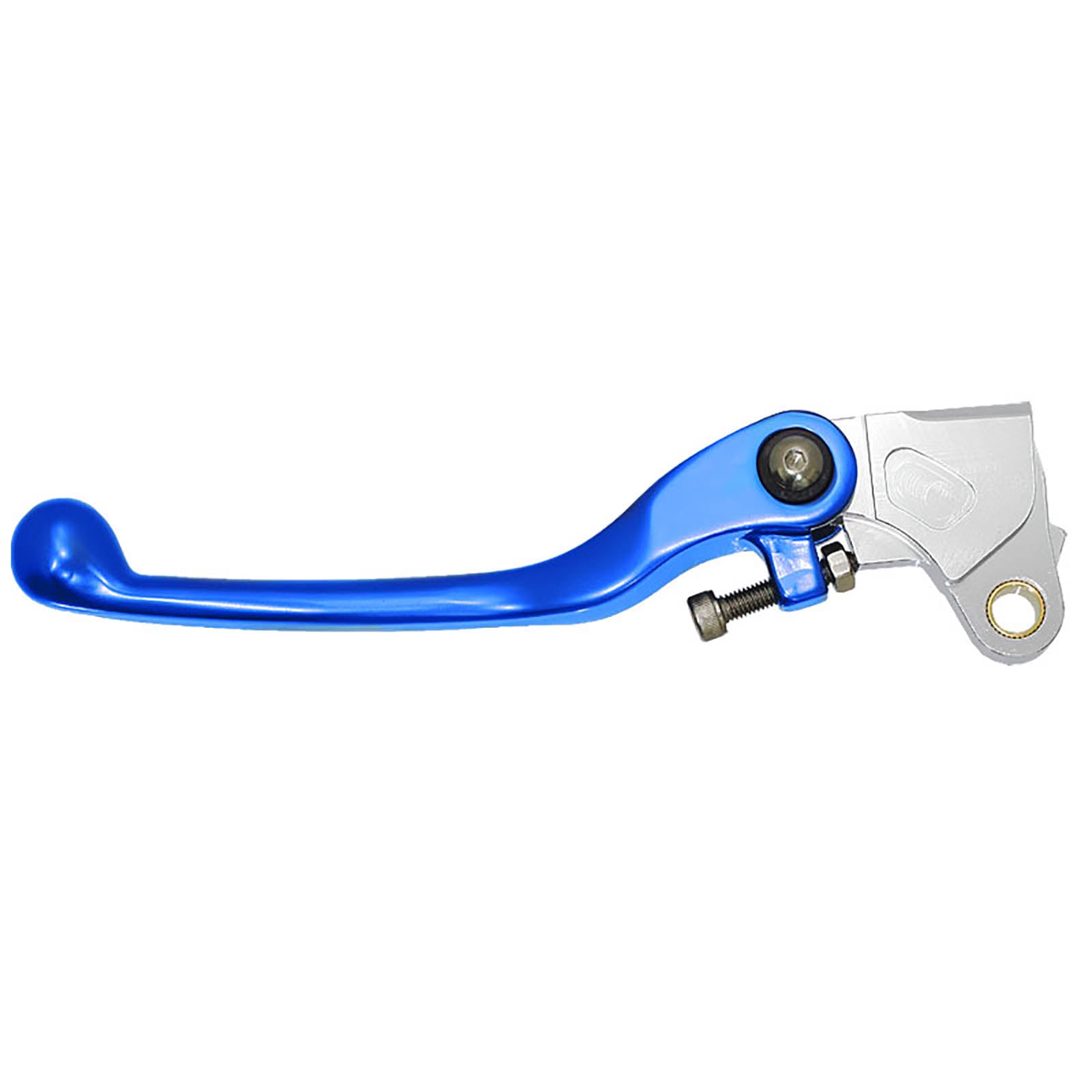 New WHITES Folding Clutch Lever - Blue For Yamaha YZ-F 2009-2011 #LCF011B | Australian Moto Spares