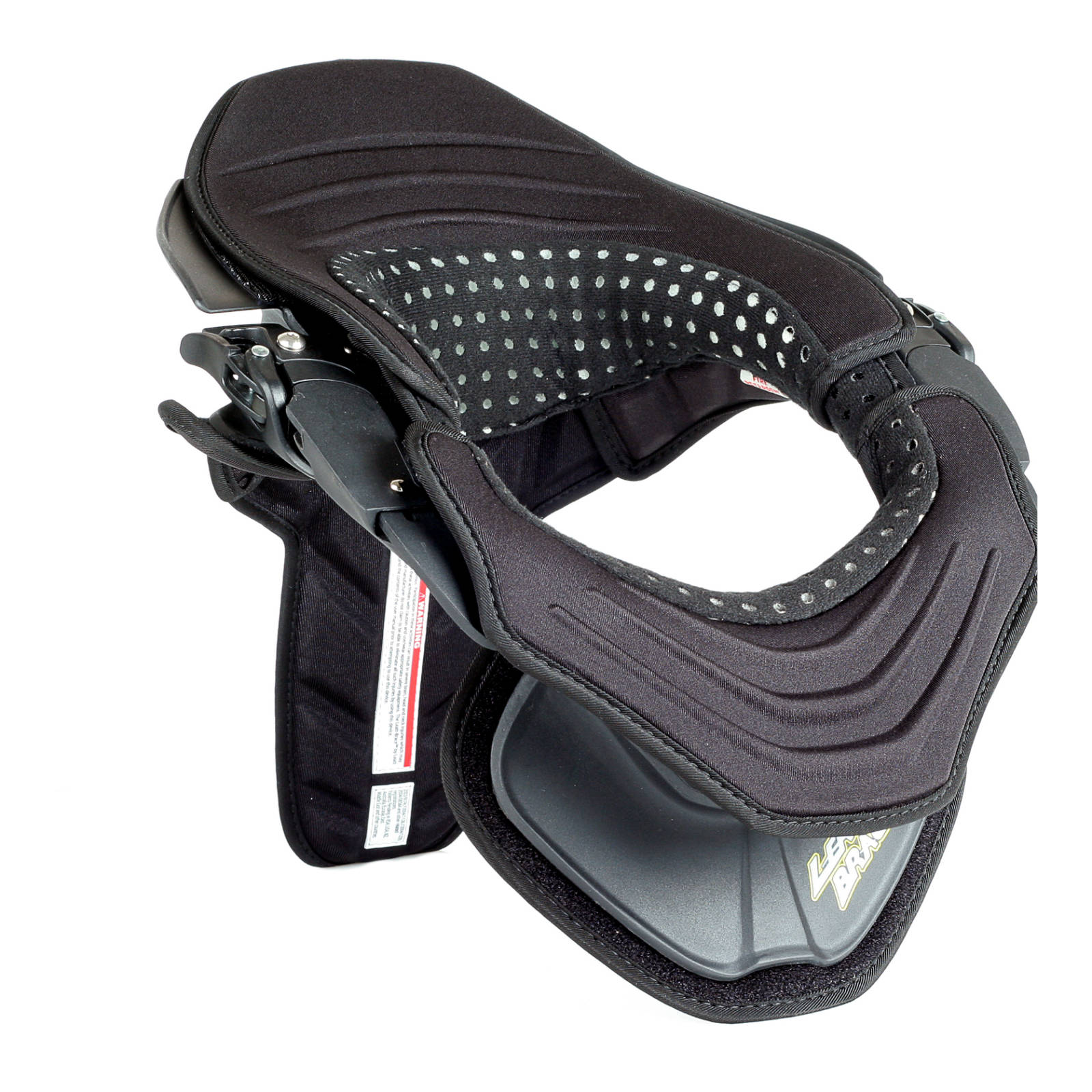 New LEATT Kart Neck Brace - Black / Black Small #LE100330016