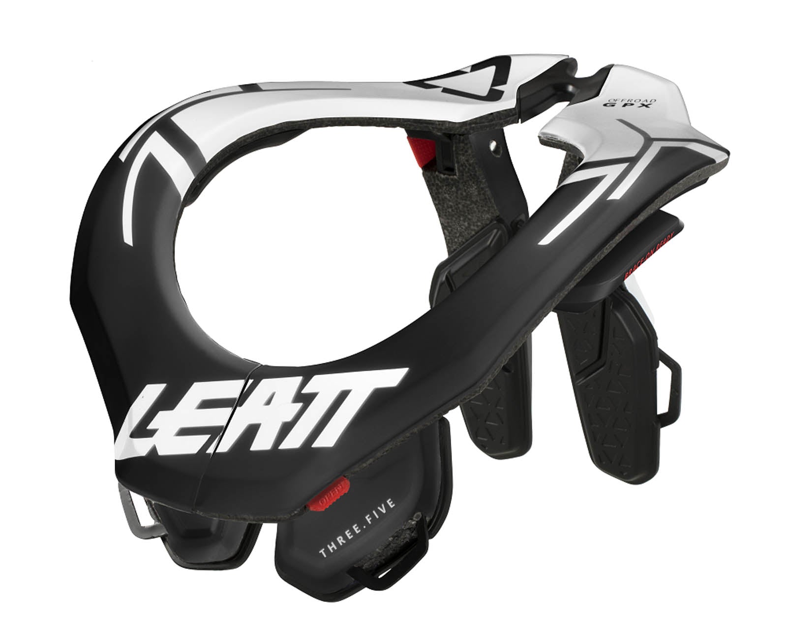 New LEATT 3.5 GPX - Black / White - 2XL #LE1018100223