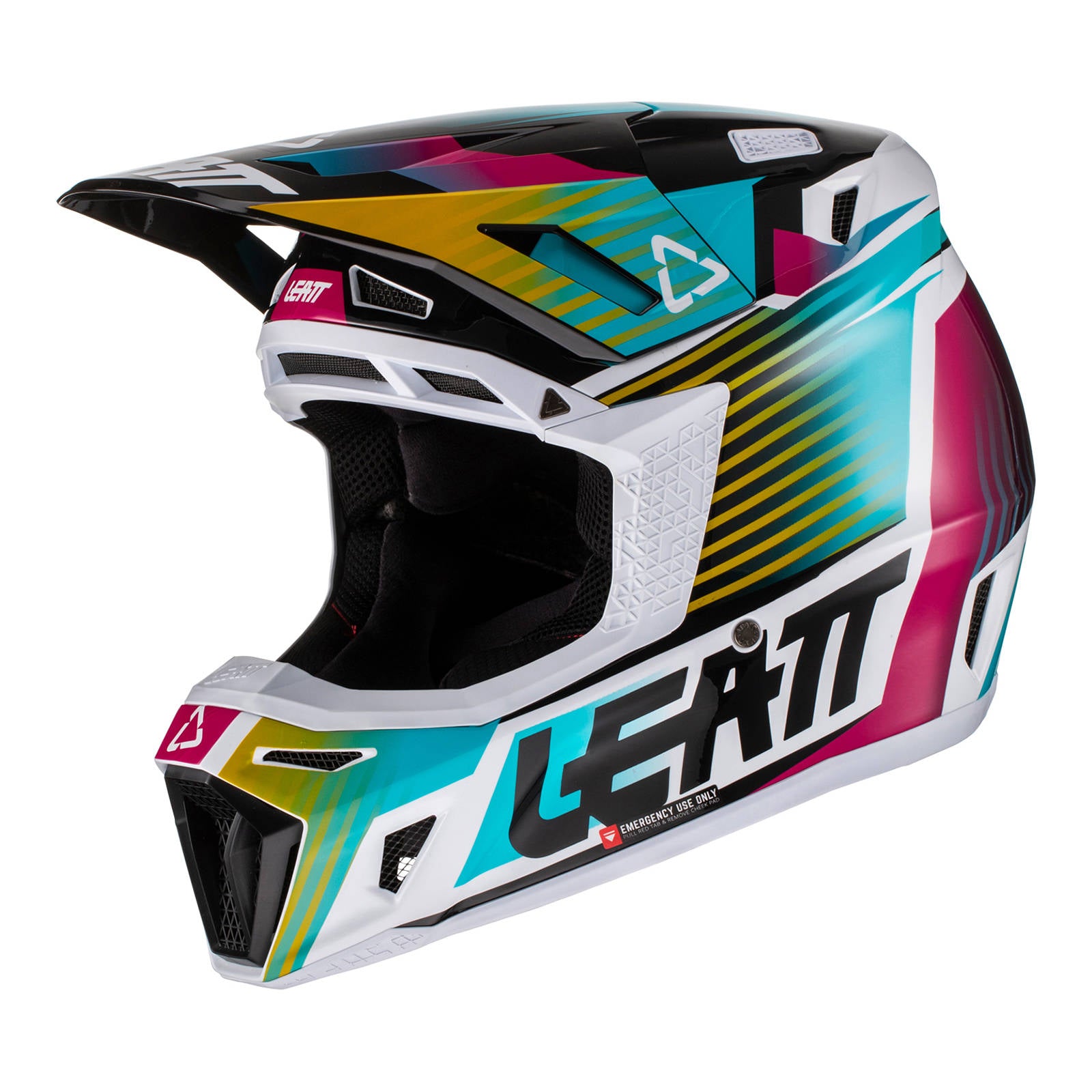 New LEATT 2022 Helmet Kit Moto 8.5 Aqua V22 (XL) LE1022010114