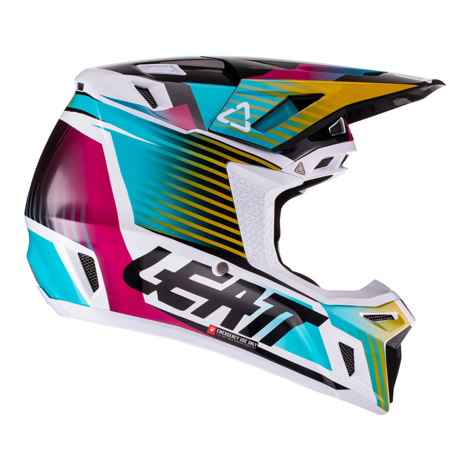 New LEATT 2022 Helmet Kit Moto 8.5 Aqua V22 (XL) LE1022010114